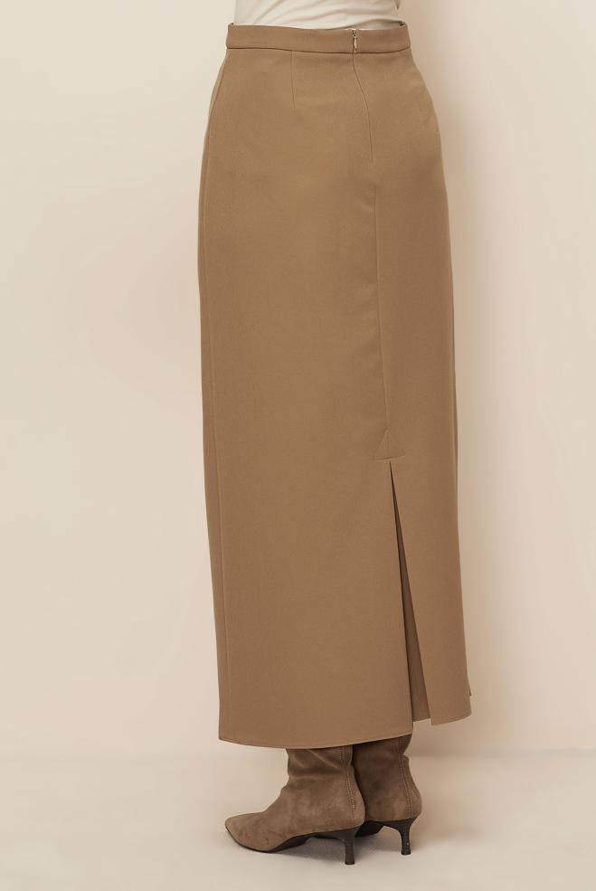 Hijab-Kleidung BEIGE BLEISTIFTROCK 60714 - ALVİNA