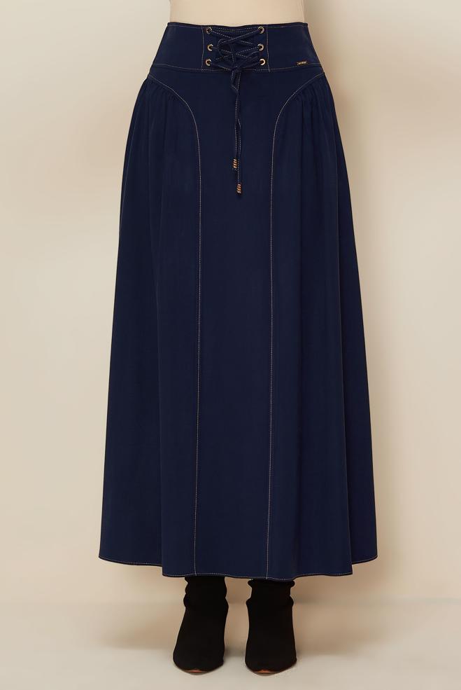 Hijab clothing NAVY BLUE 60728 ROLEX 421 ETEK 38-42 TEK 40 - ALVİNA