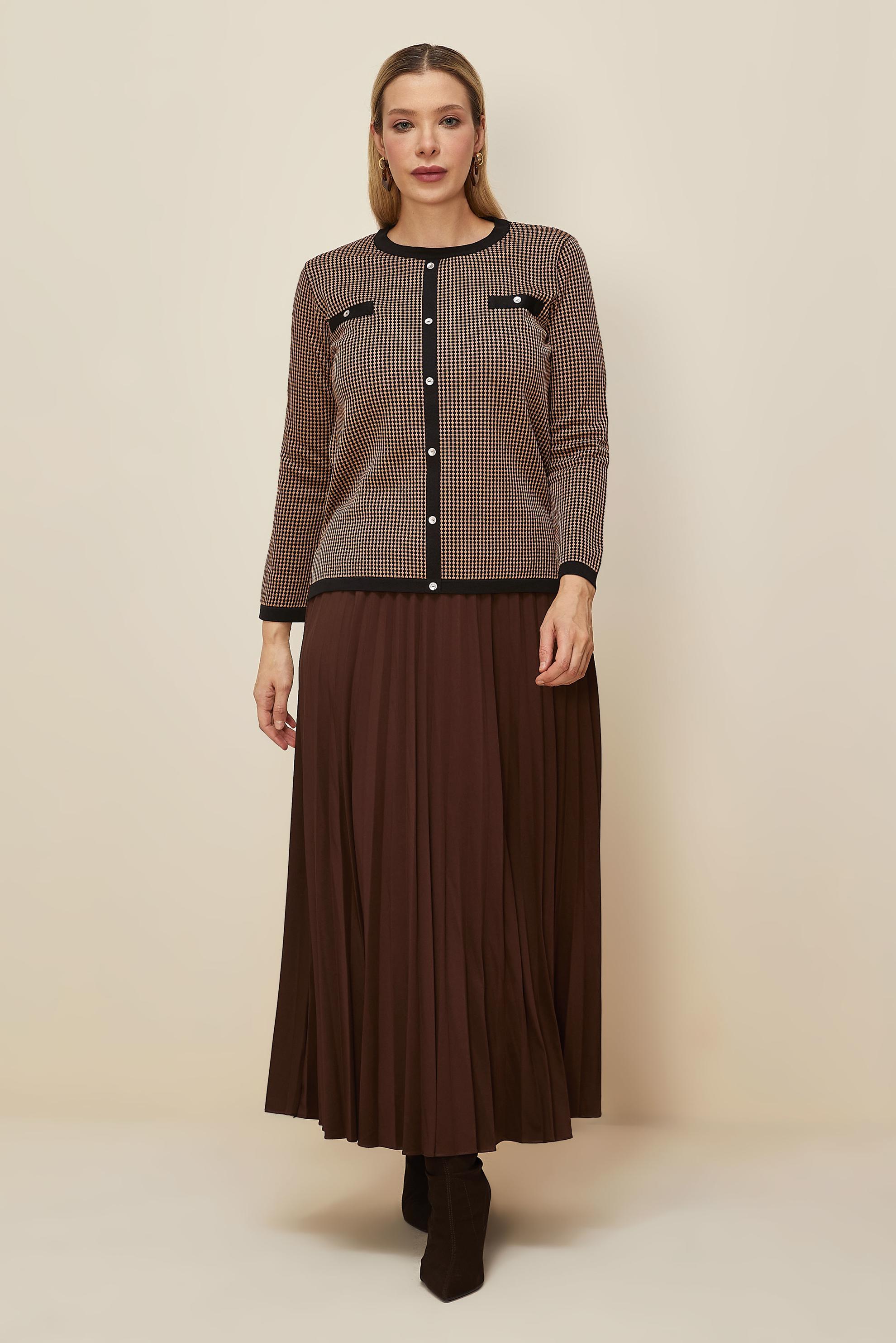 Vêtements hijab BRUN 60730 8607 ETEK 44-50 TEK 42