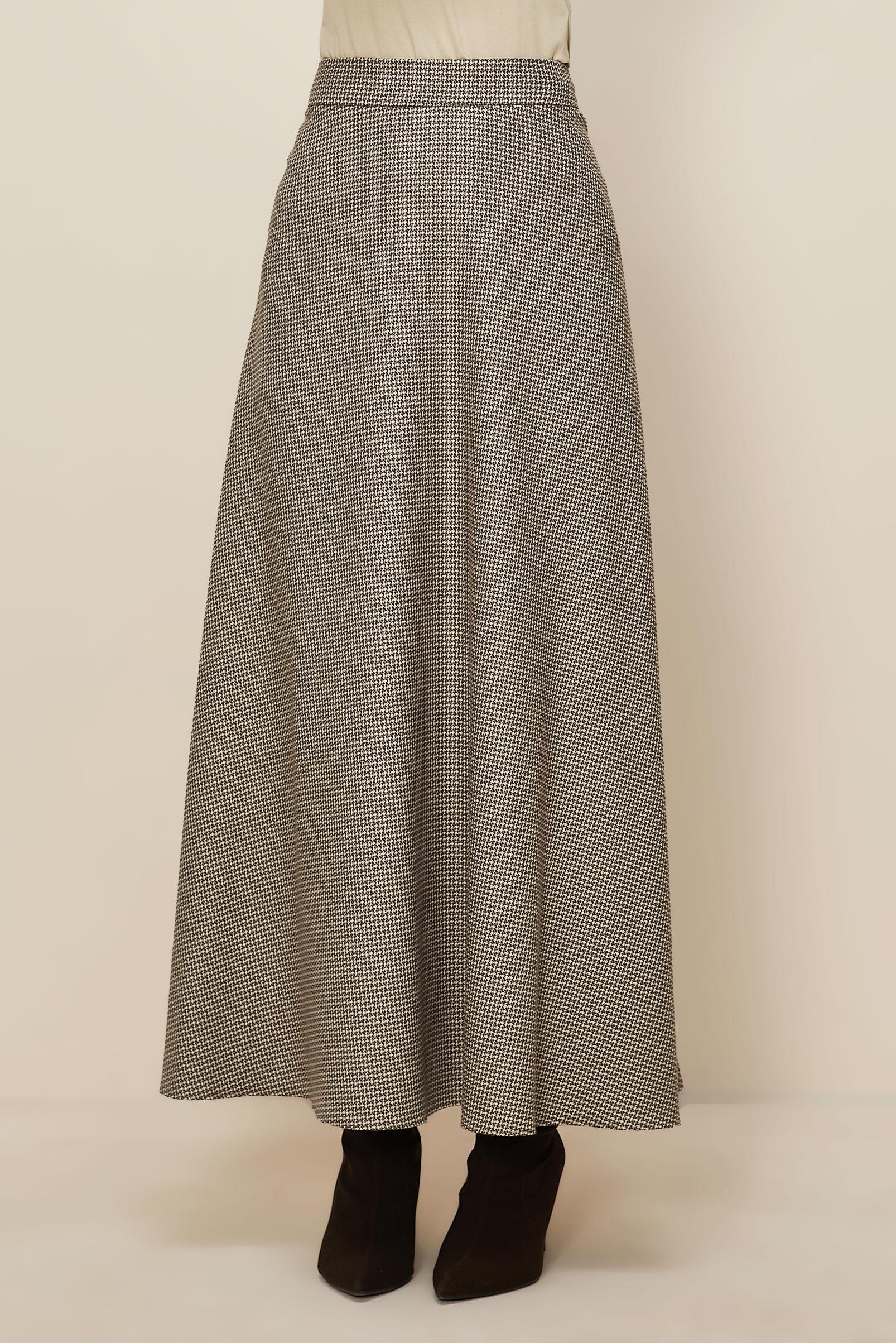 Hijab clothing BROWN BELL SKIRT 60734