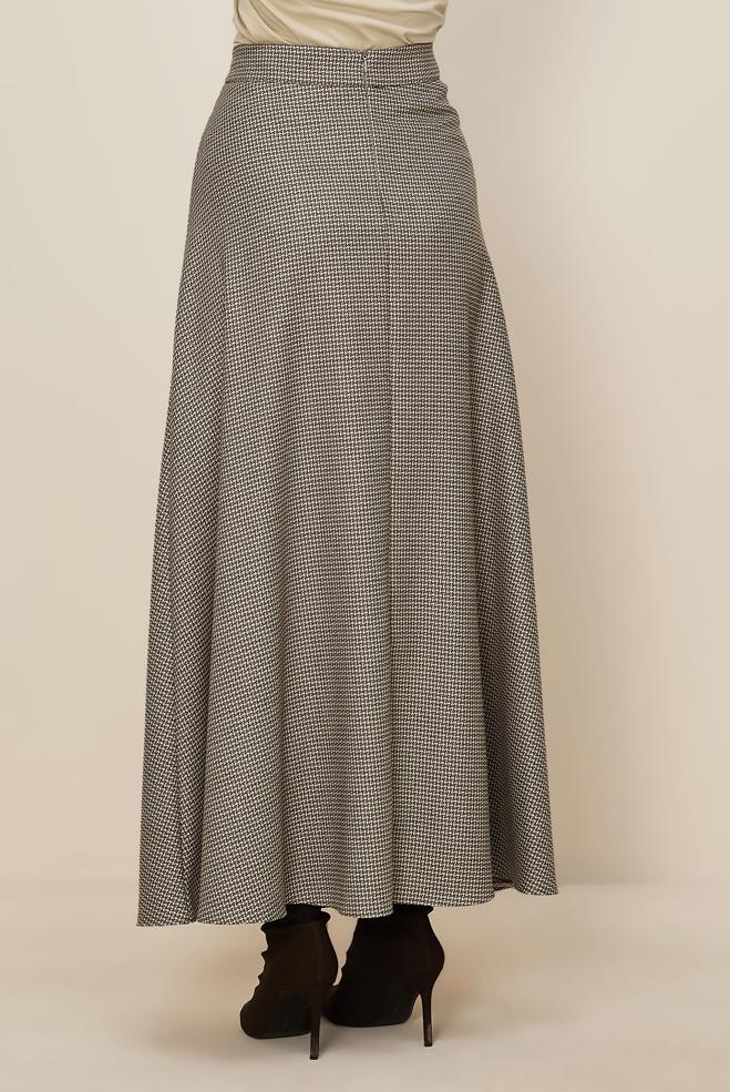 Hijab clothing BROWN 60734 17679 ETEK 40-46 TEK 38 - ALVİNA