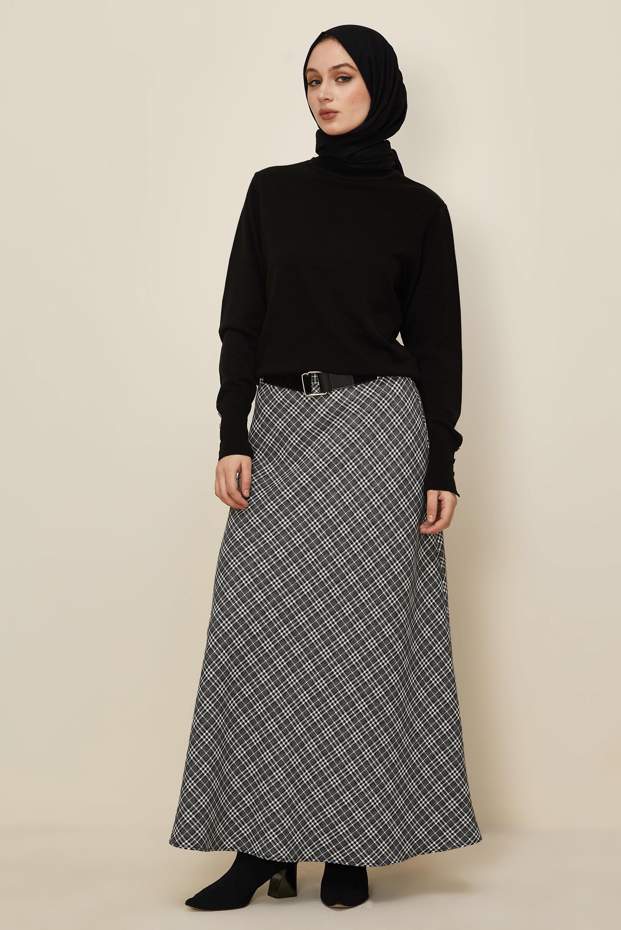 Hijab clothing BLACK 60735 17177 ETEK 38-46 TEK40