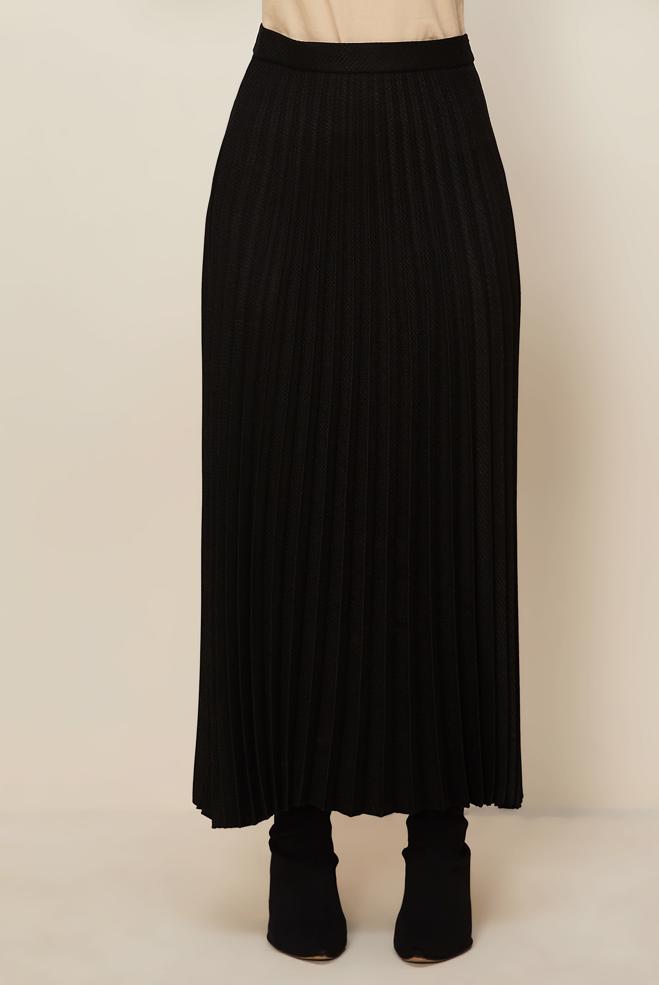 Hijab clothing BLACK 60741 G-1103 ETEK 38-46 TEK 42 - ALVİNA