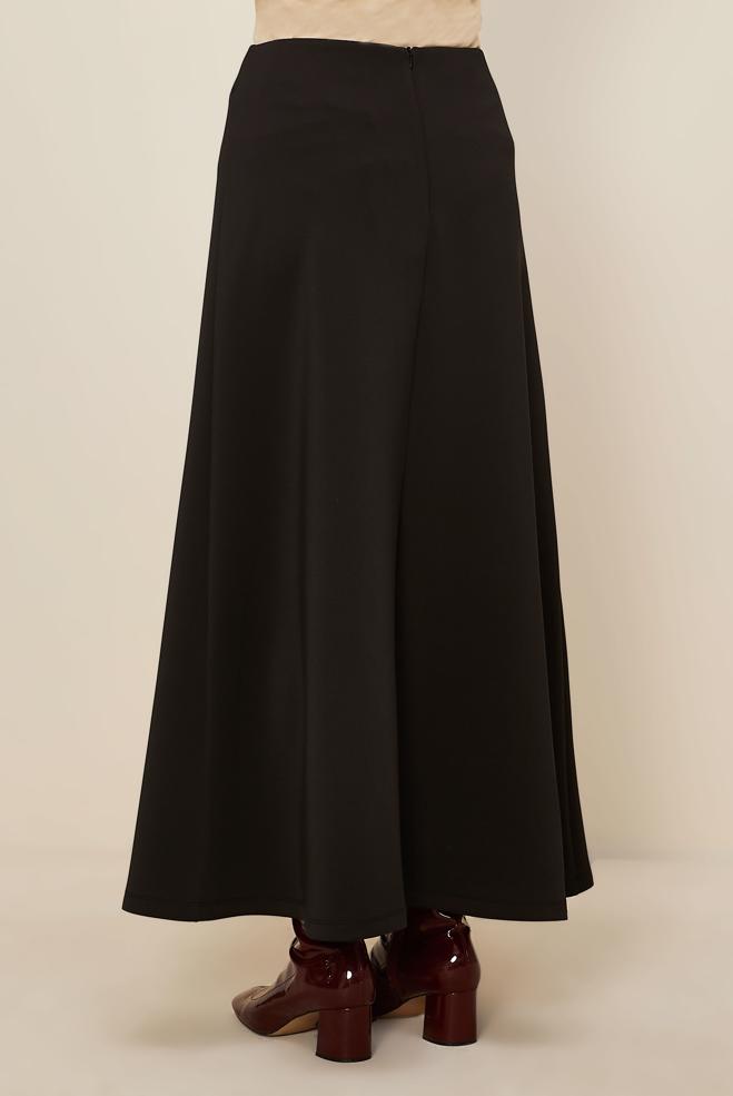 Tesettür giyim SİYAH 60743 7802 ETEK 38-44 TEK 40 - ALVİNA