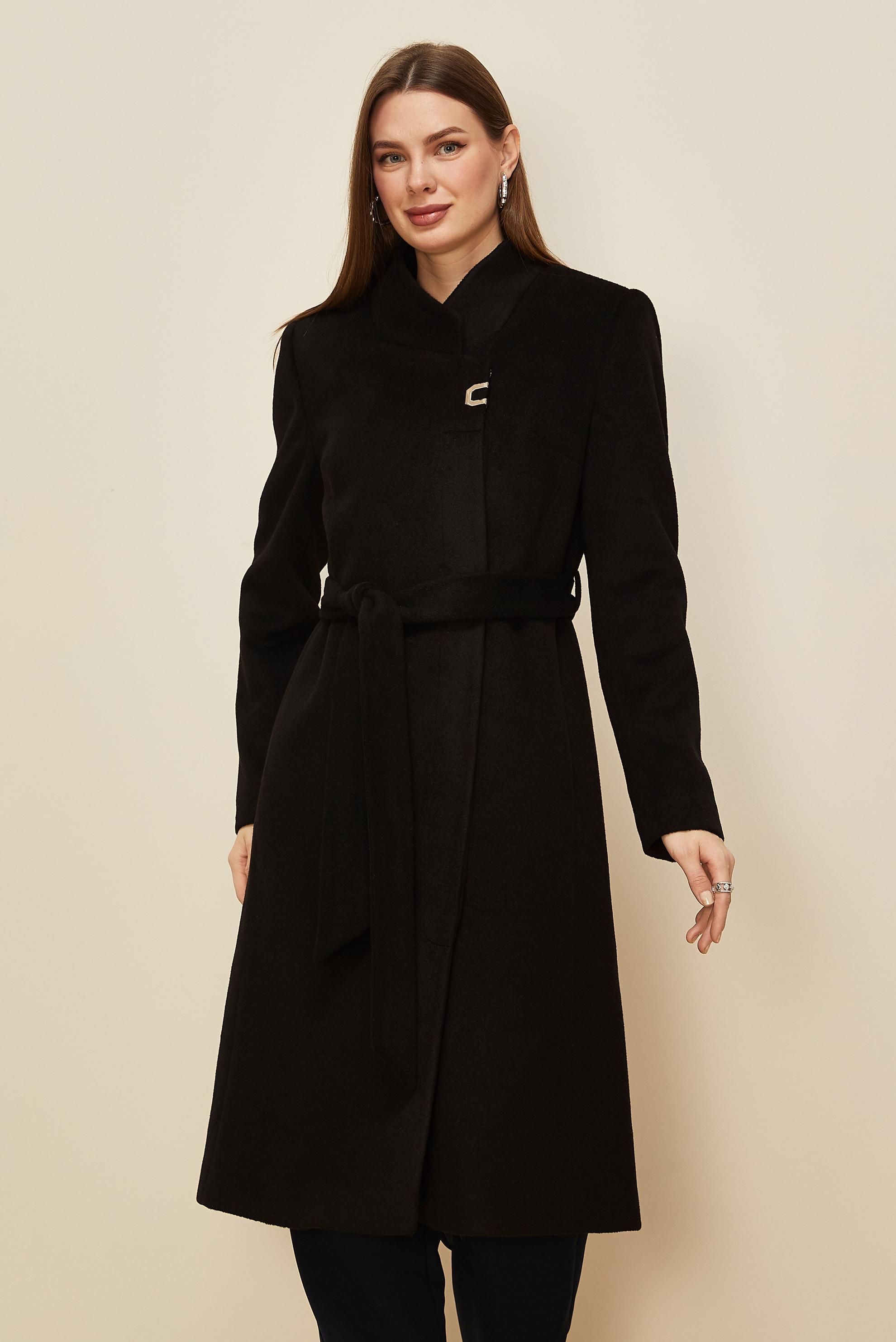 Vêtements hijab NOIR MANTEAU CACHE CEINTURE 90565