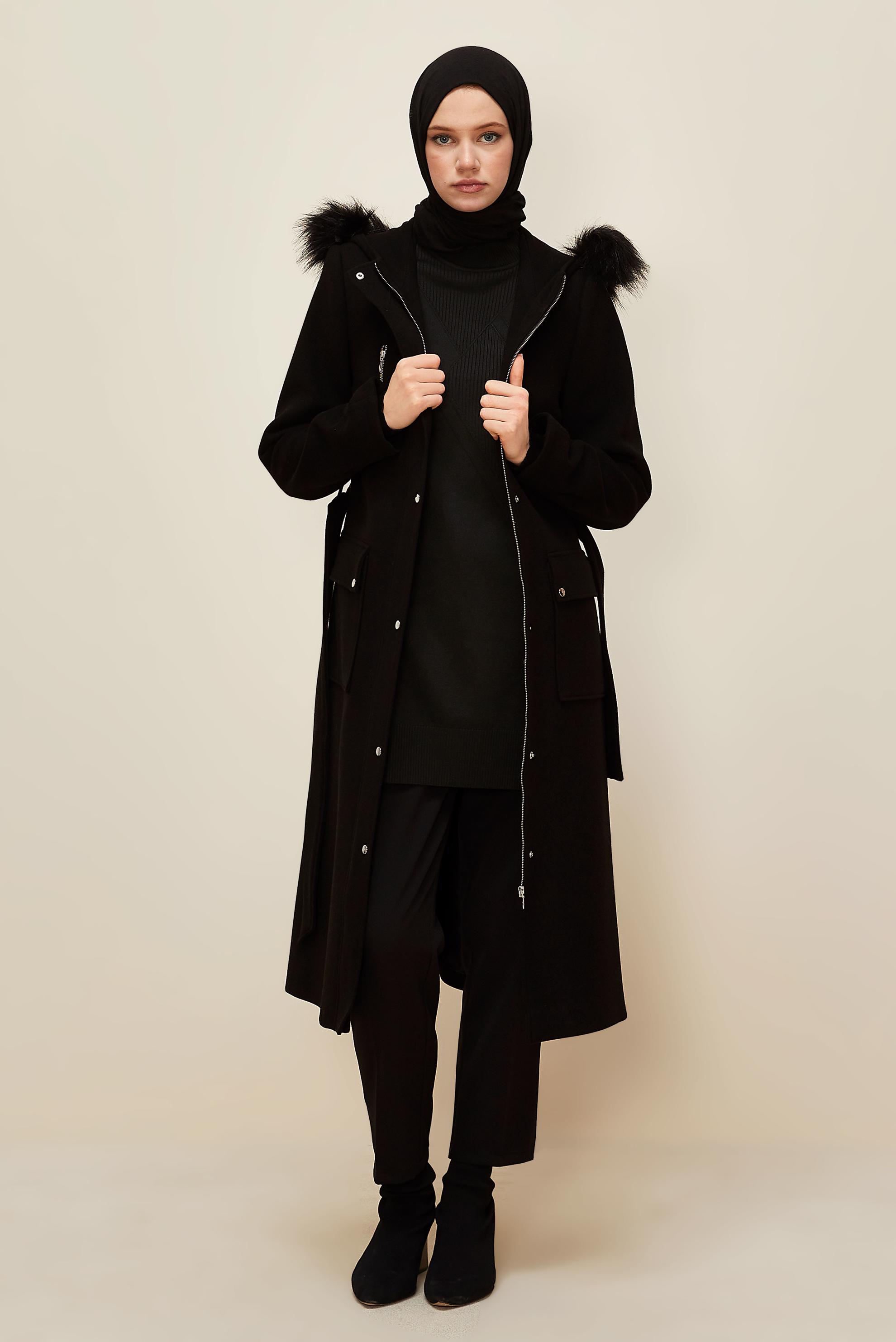 Hijab clothing BLACK 90580 MOLLY KABAN 38-46 TEK 42