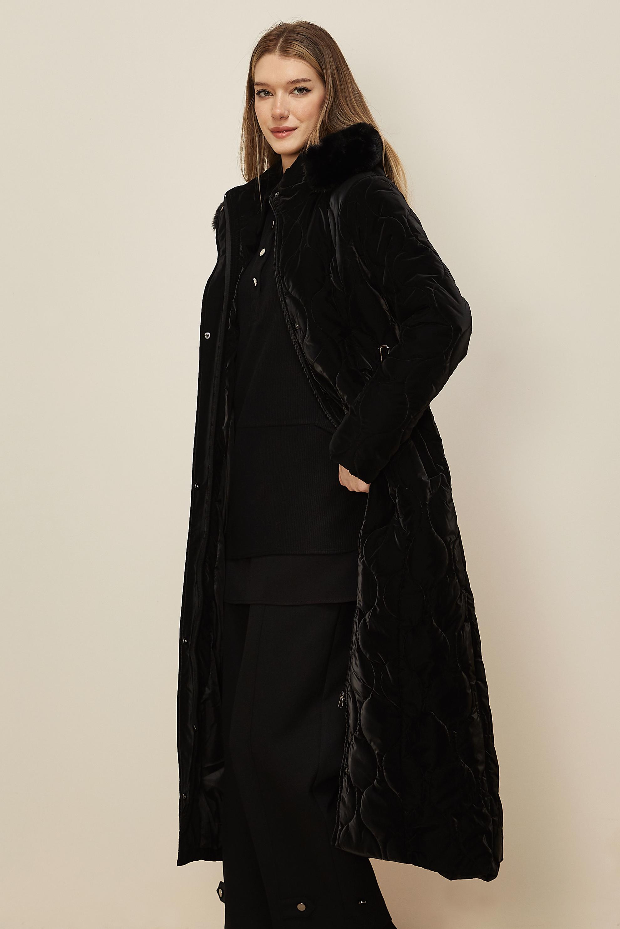 Hijab clothing BLACK 90585 NOVO KABAN 40-48