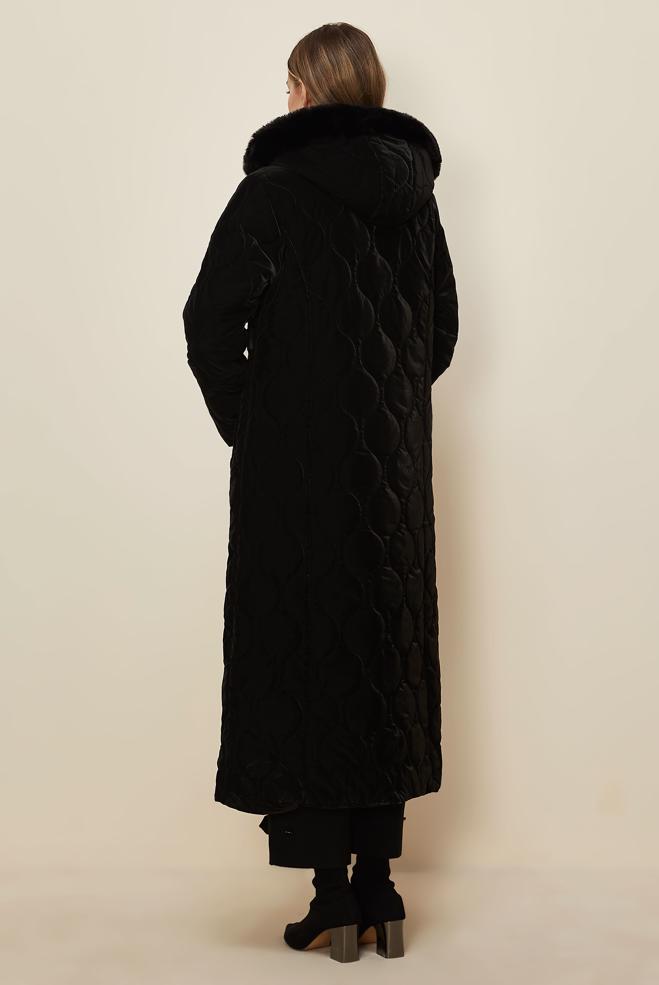 Hijab clothing BLACK 90585 NOVO KABAN 40-48 - ALVİNA