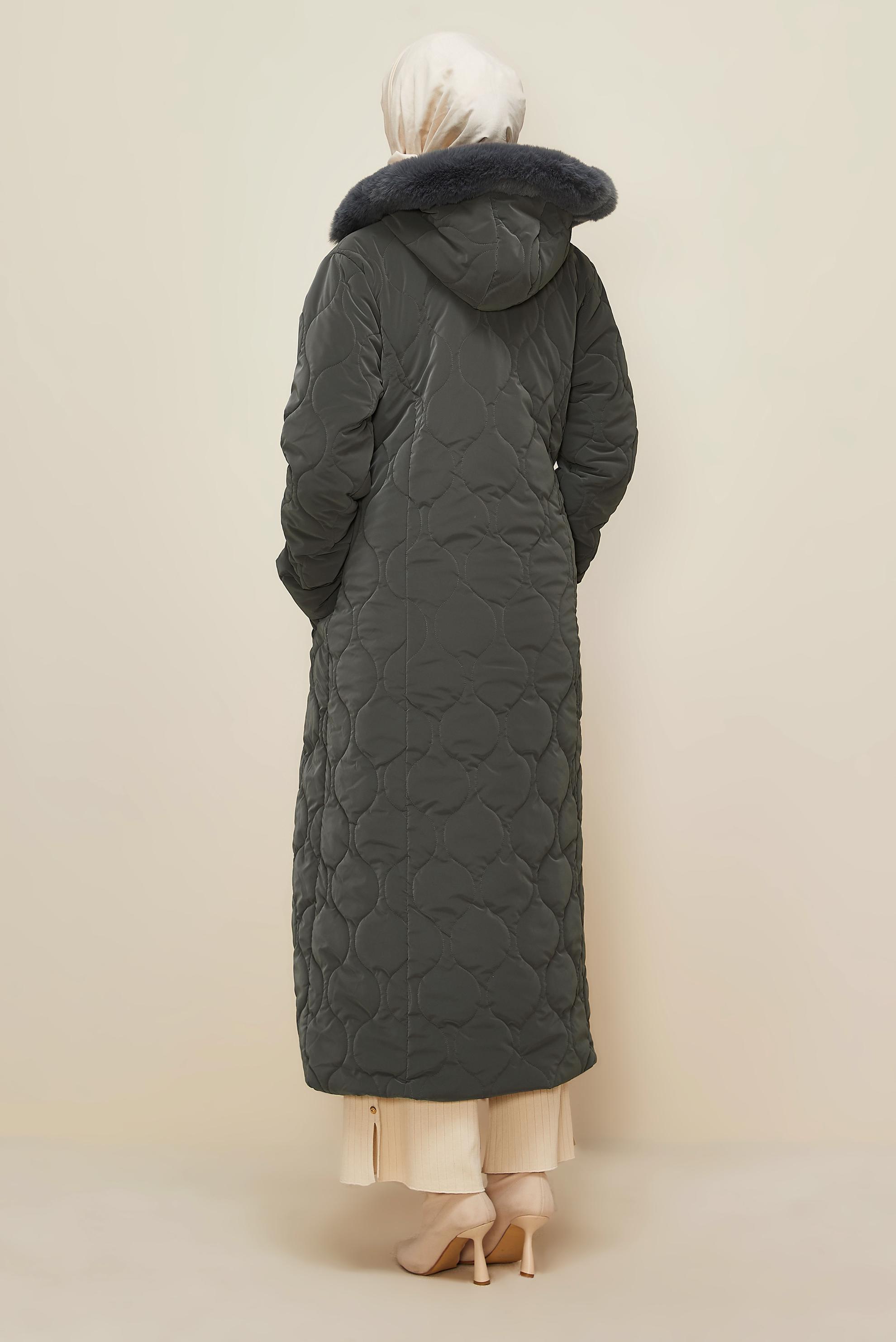 Hijab clothing GREY 90585 NOVO KABAN 40-48