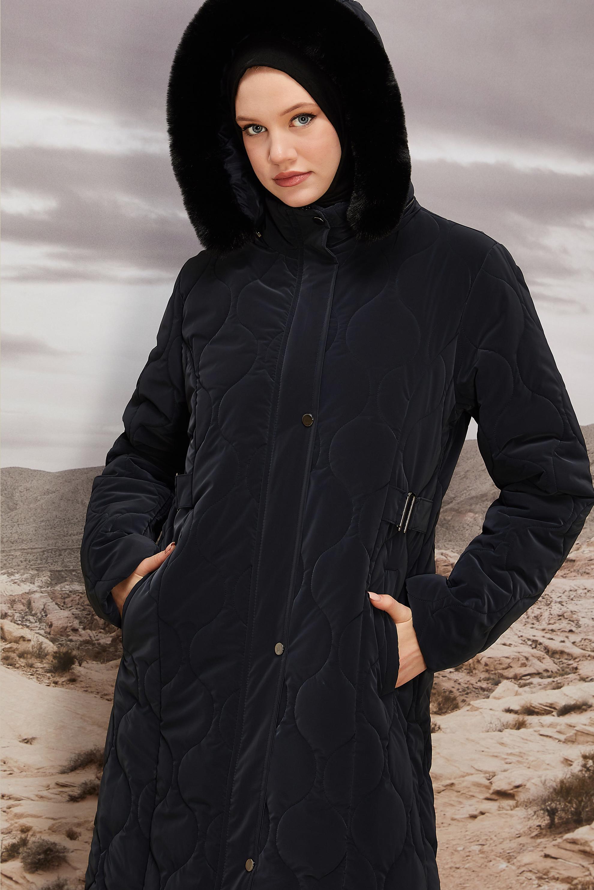 Hijab clothing NAVY BLUE 90585 NOVO KABAN 40-48