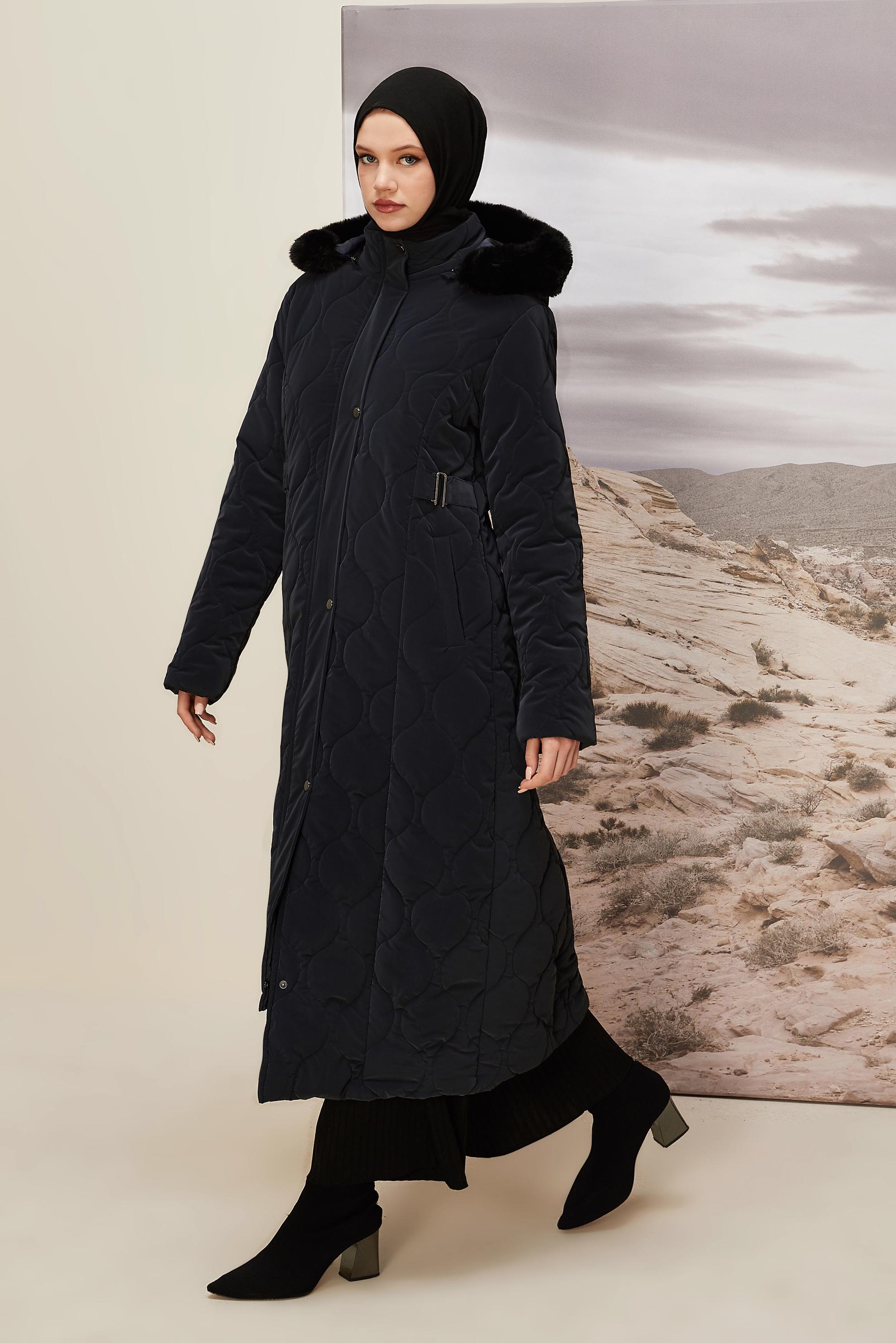 Hijab clothing NAVY BLUE 90585 NOVO KABAN 40-48