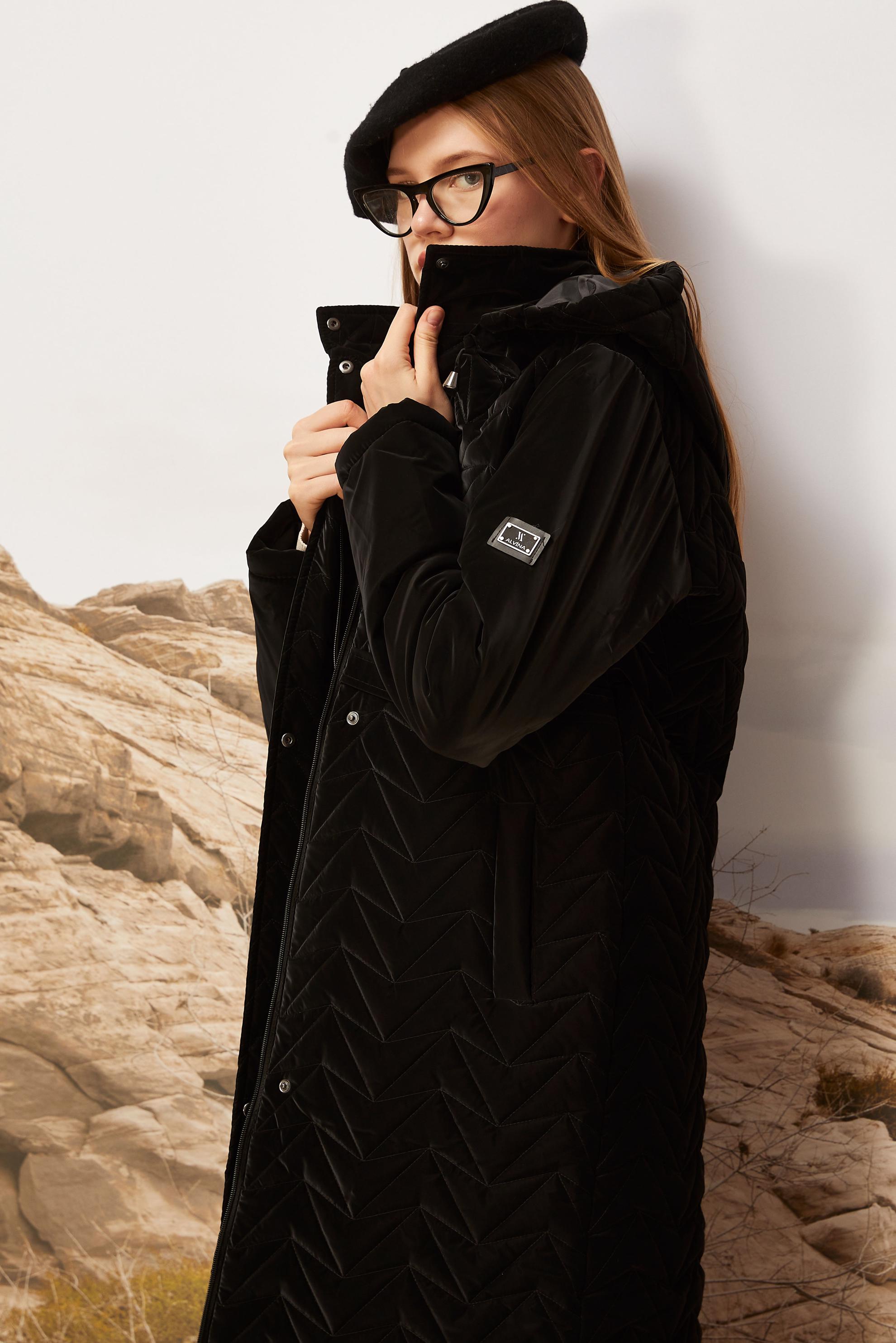 Vêtements hijab NOIR MANTEAU À CAPUCHE 90586