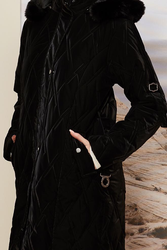 Hijab clothing BLACK 90587 NOVO KABAN 38-44 - ALVİNA