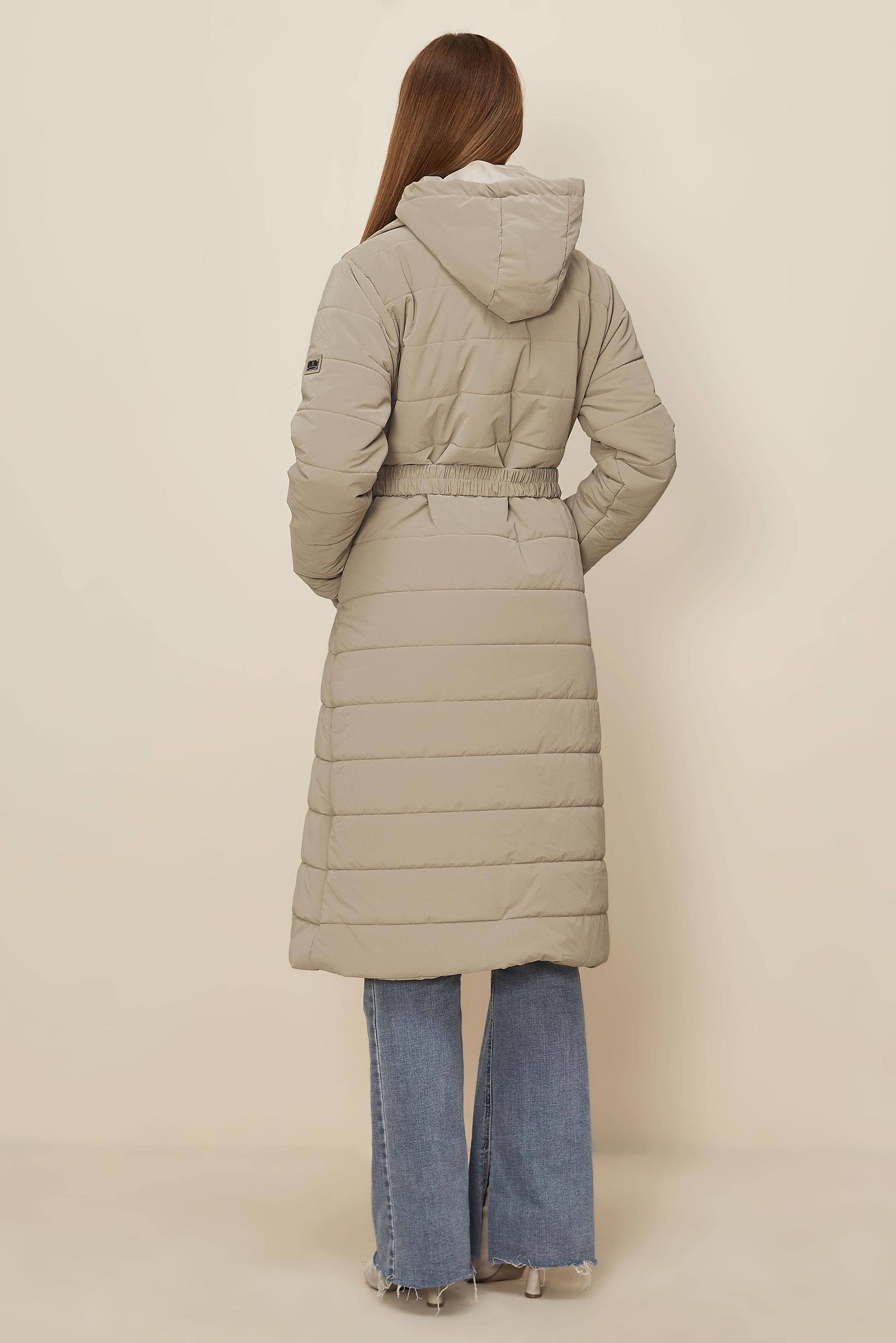 Tesettür giyim BEJ 90590 COMBO KABAN 38-44