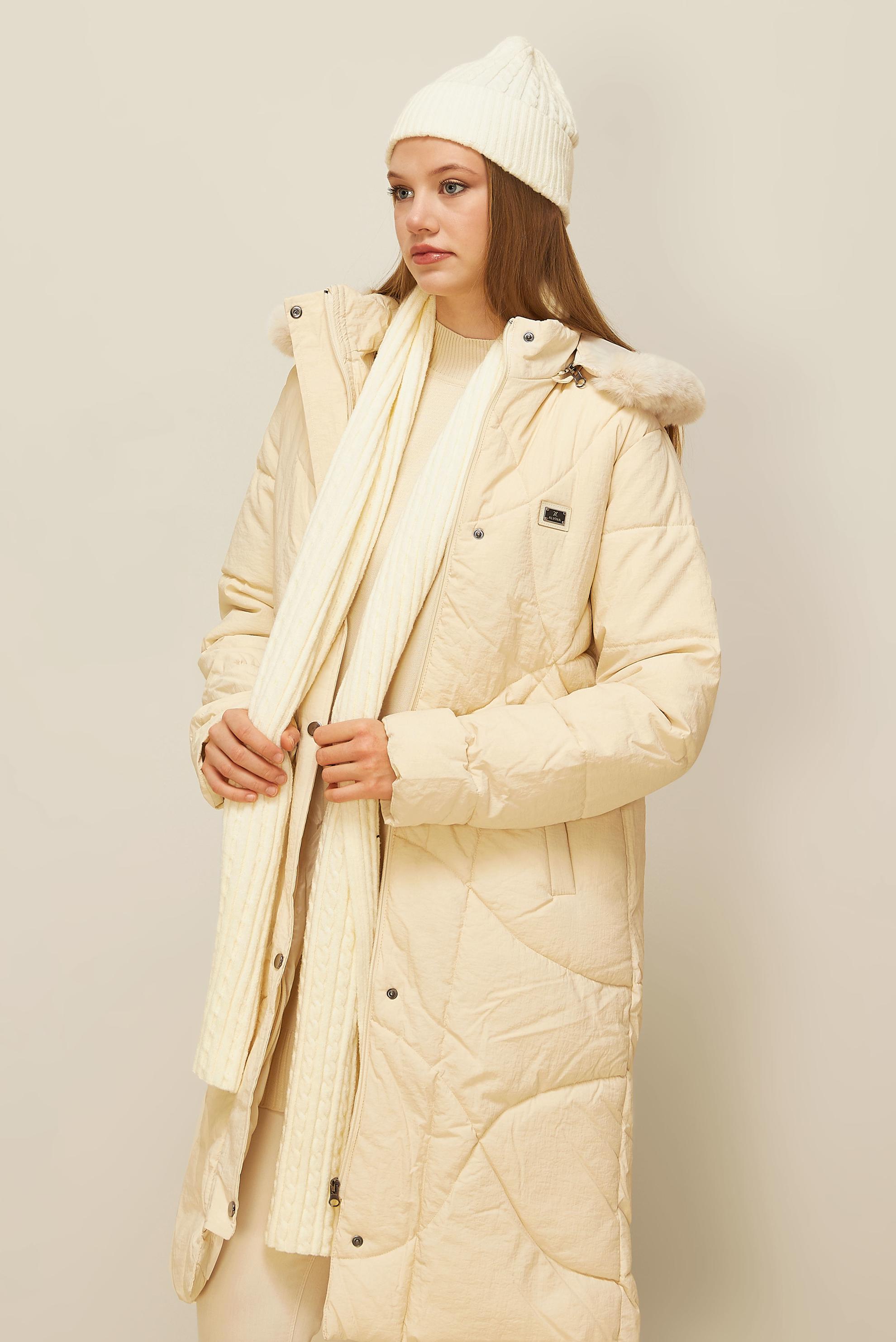 Vêtements hijab BEIGE MANTEAU À CAPUCHE 90593