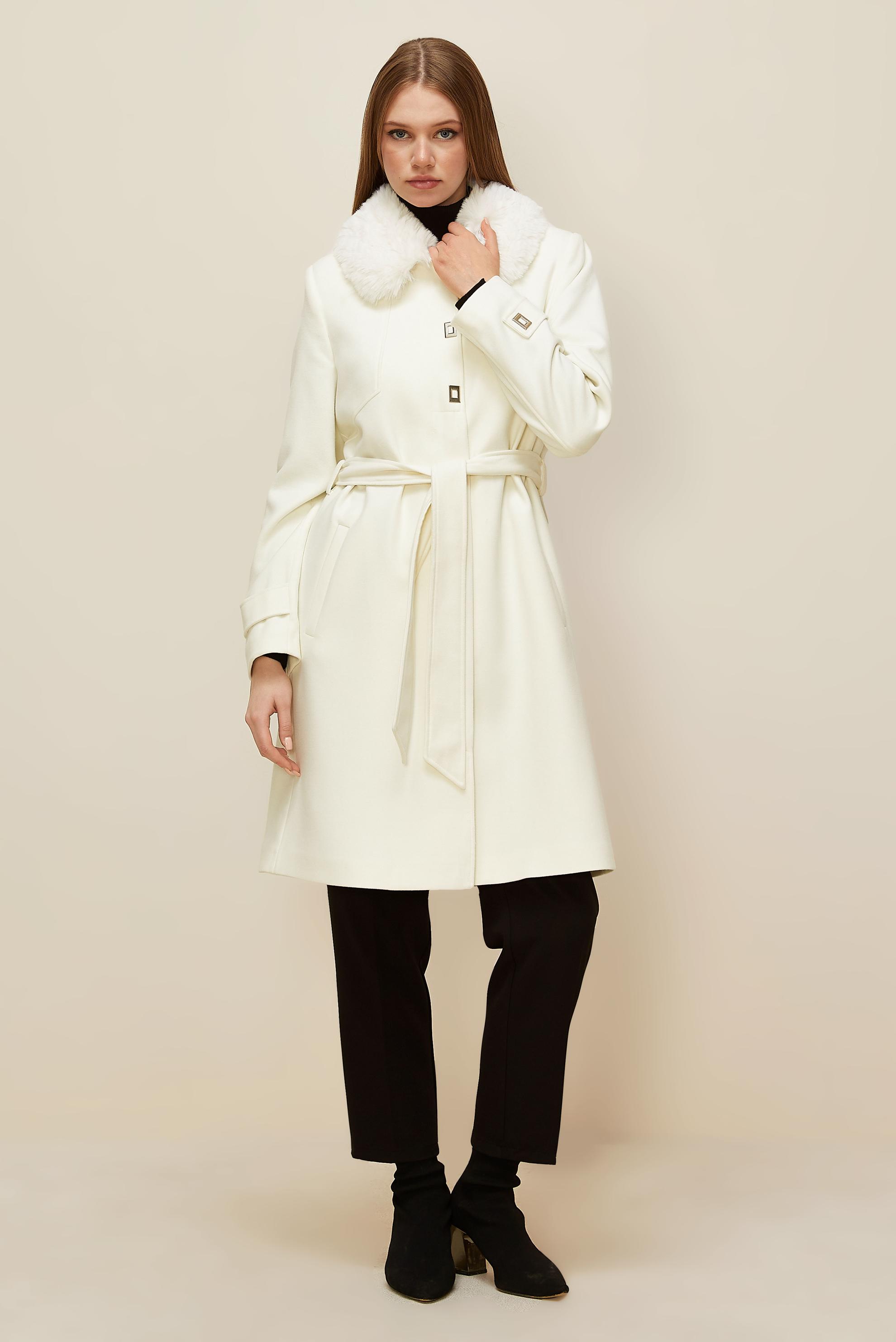 Hijab clothing WHITE 90604 DİANA SOFT KABAN 38-46 TEK42