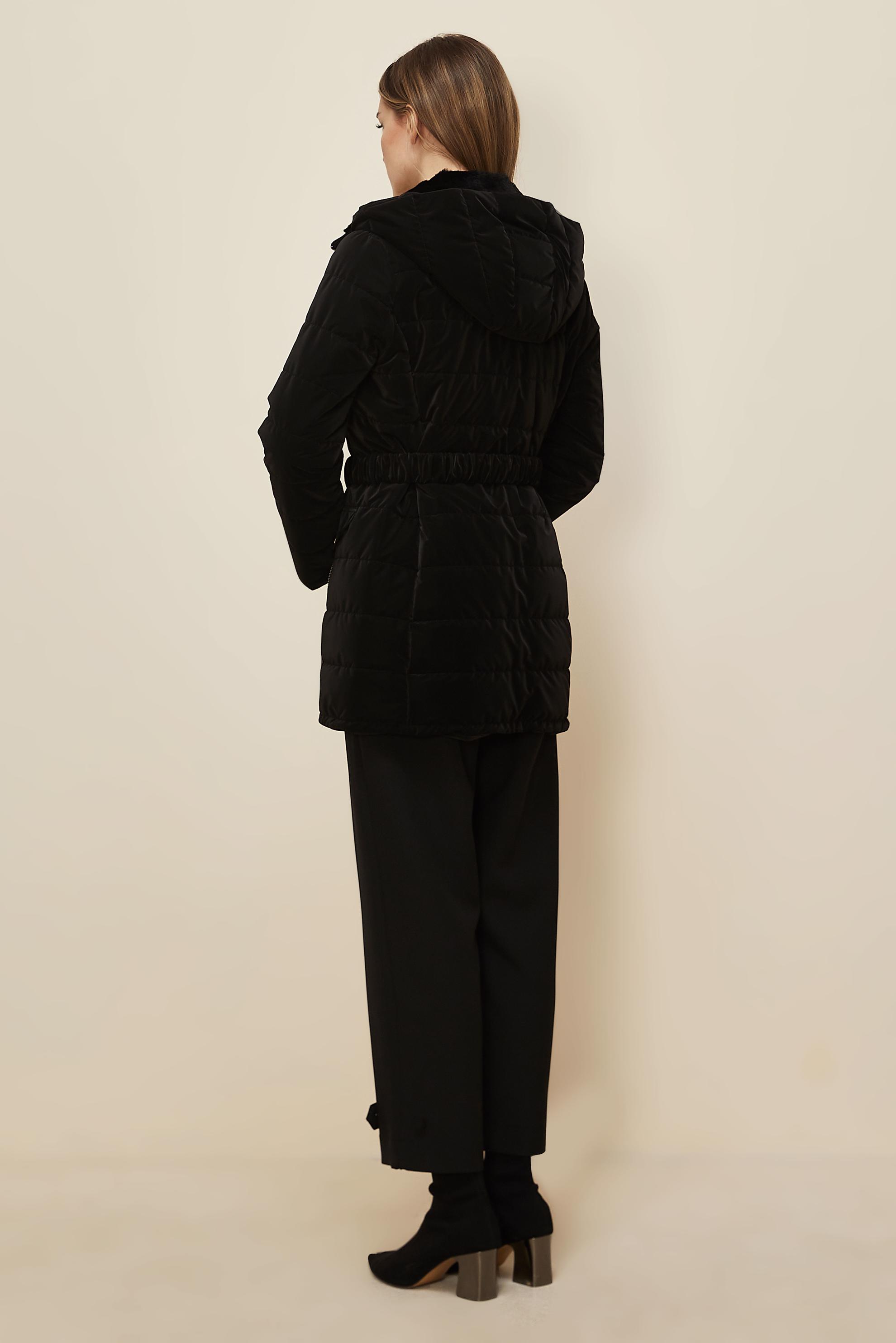 Tesettür giyim SİYAH 90608 BERLİN KABAN 38-44 TEK 40