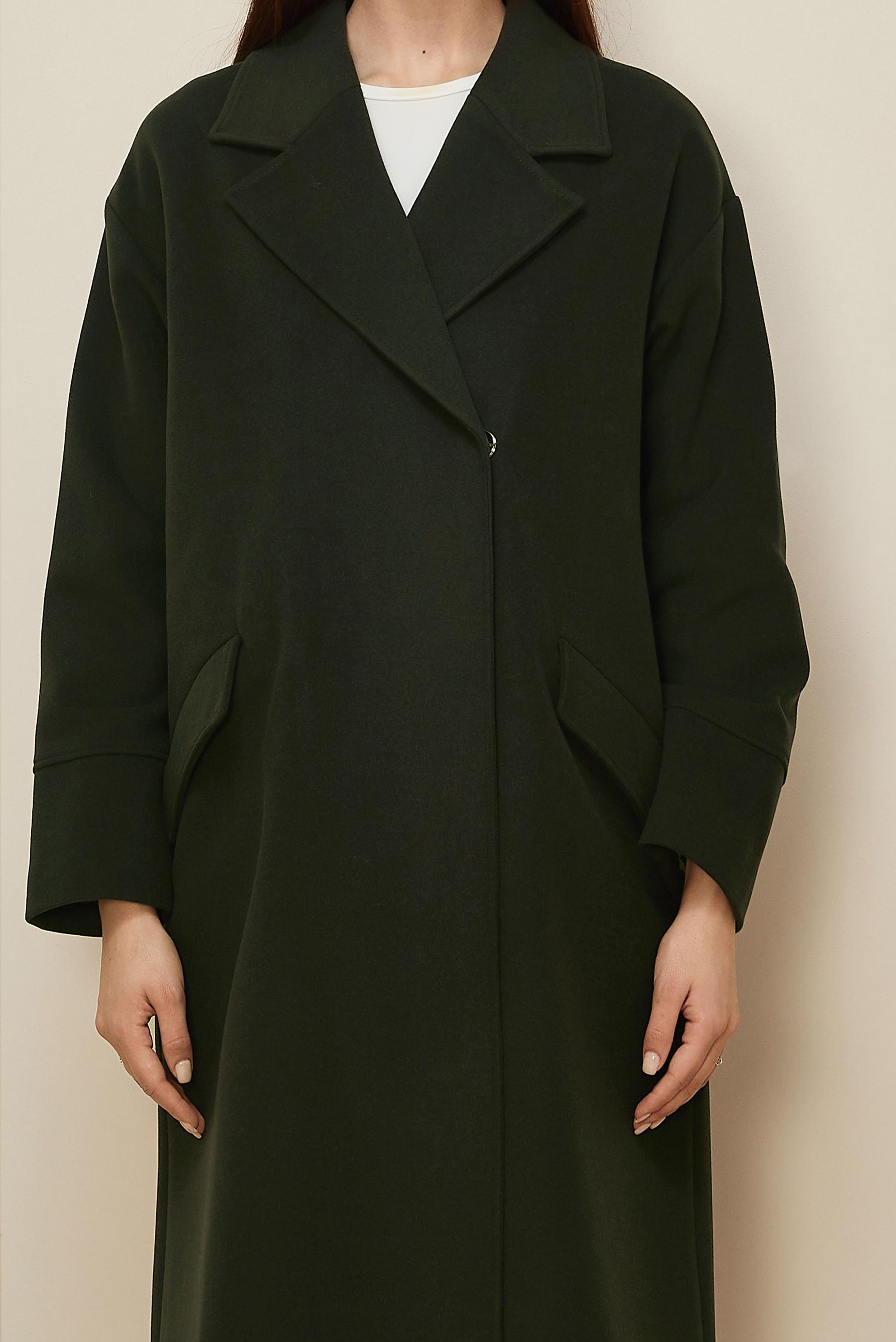 Hijab clothing KHAKI CACHET COAT 90610