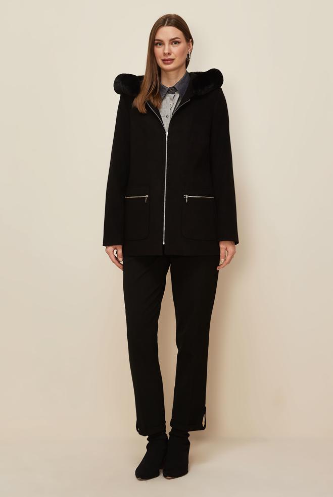 Tesettür giyim SİYAH 90619 MOLLY KABAN 38-44 TEK 40 - ALVİNA