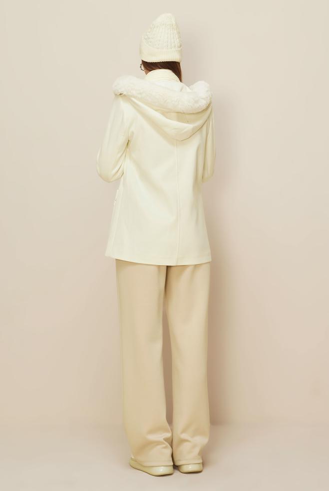 Tesettür giyim BEYAZ 90619 MOLLY KABAN 38-44 TEK 40 - ALVİNA