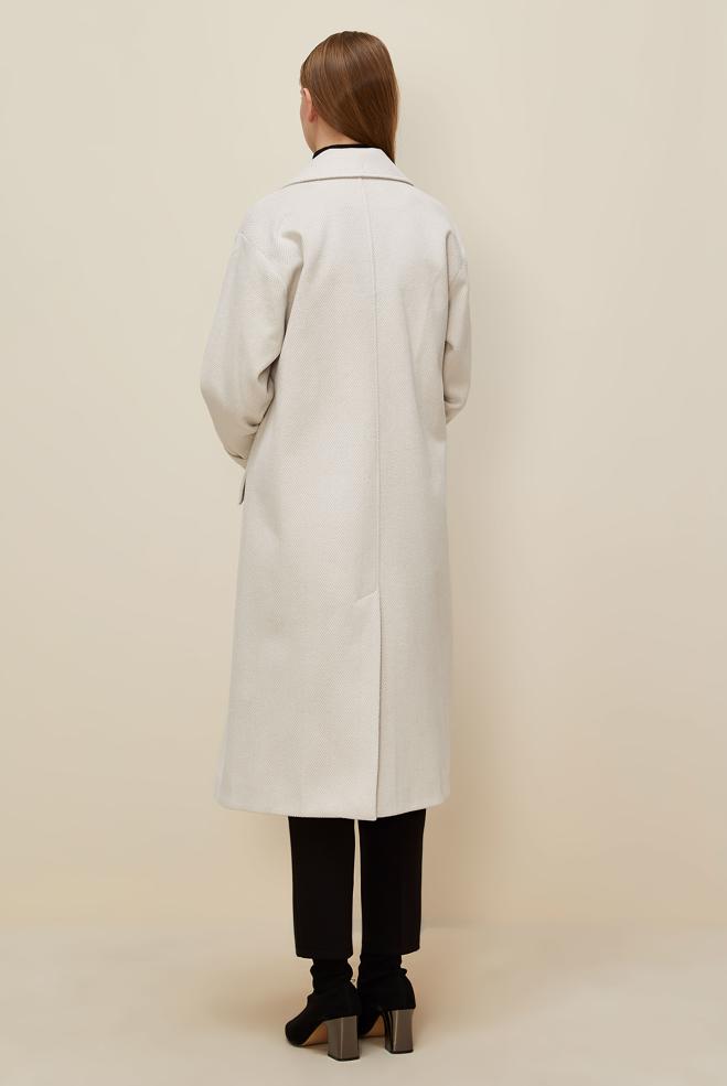 Vêtements hijab BEIGE MANTEAU CACHE 90622 - ALVİNA