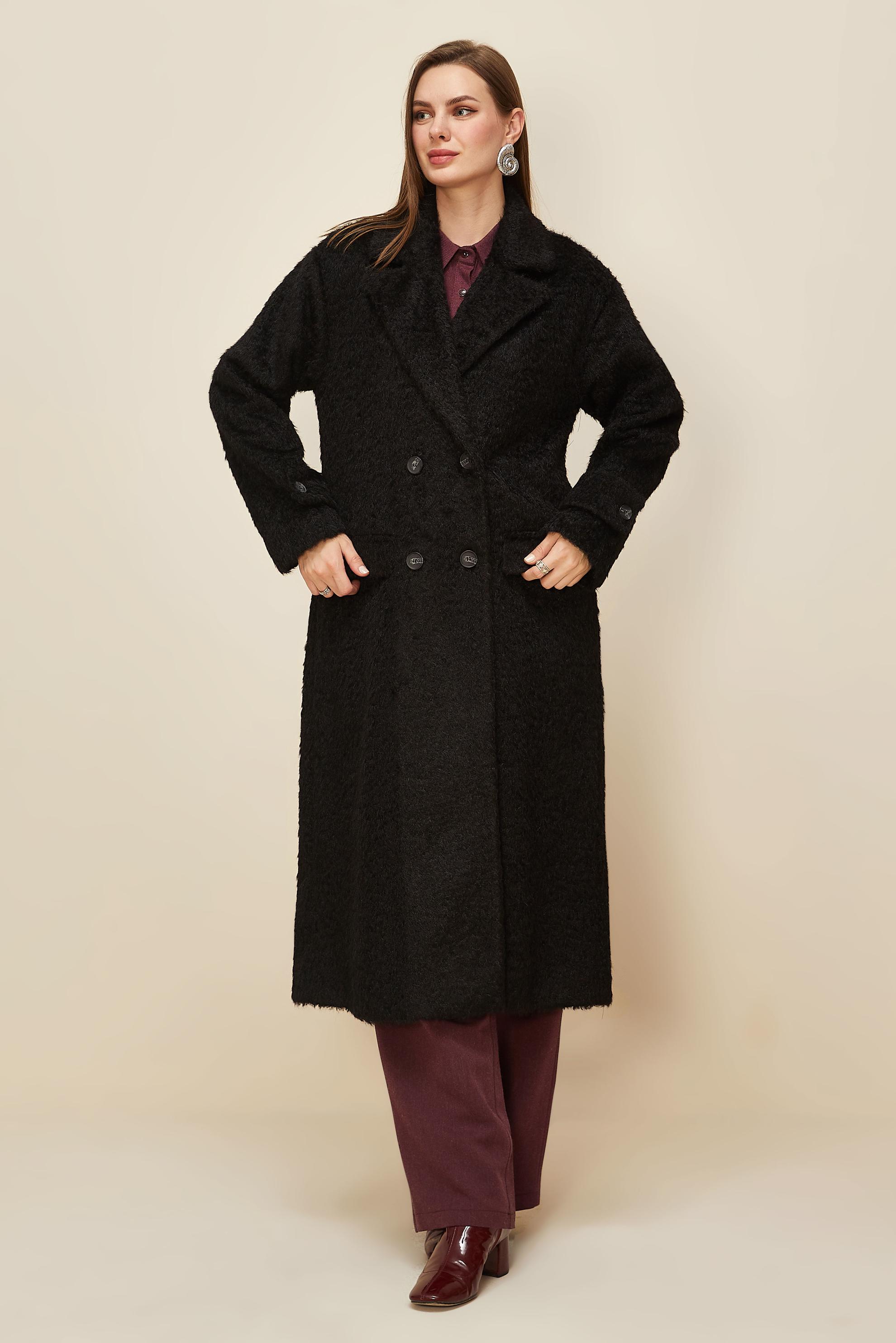 Hijab clothing BLACK 90623 8735 KABAN 38-46 TEK42