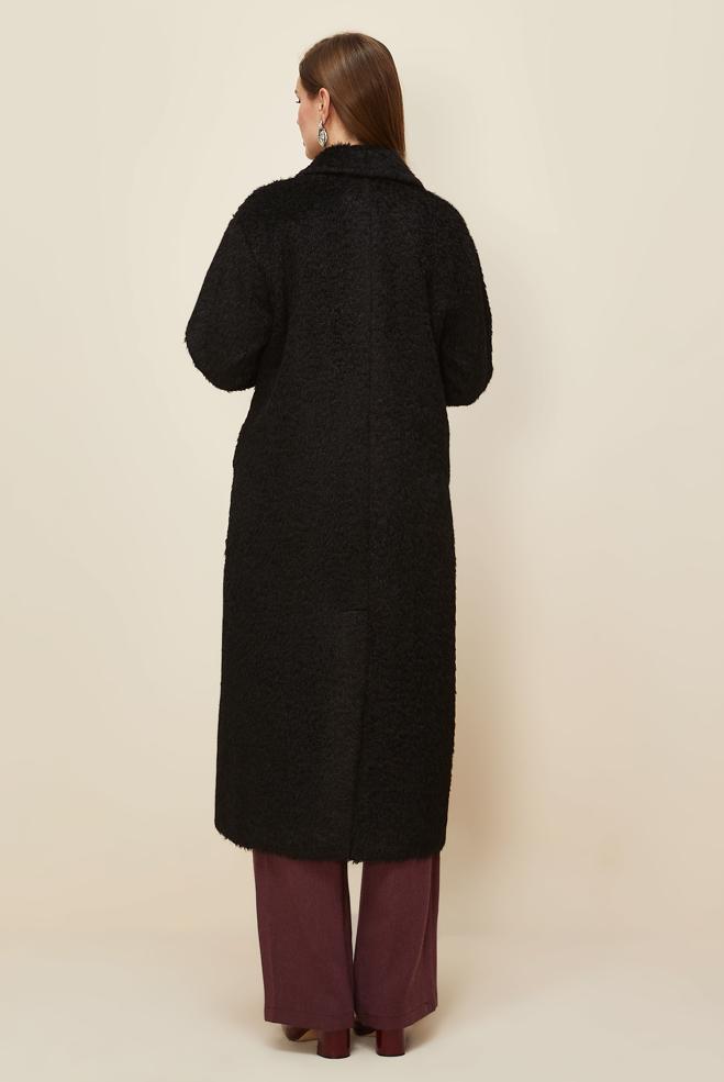 Hijab clothing BLACK 90623 8735 KABAN 38-46 TEK42 - ALVİNA