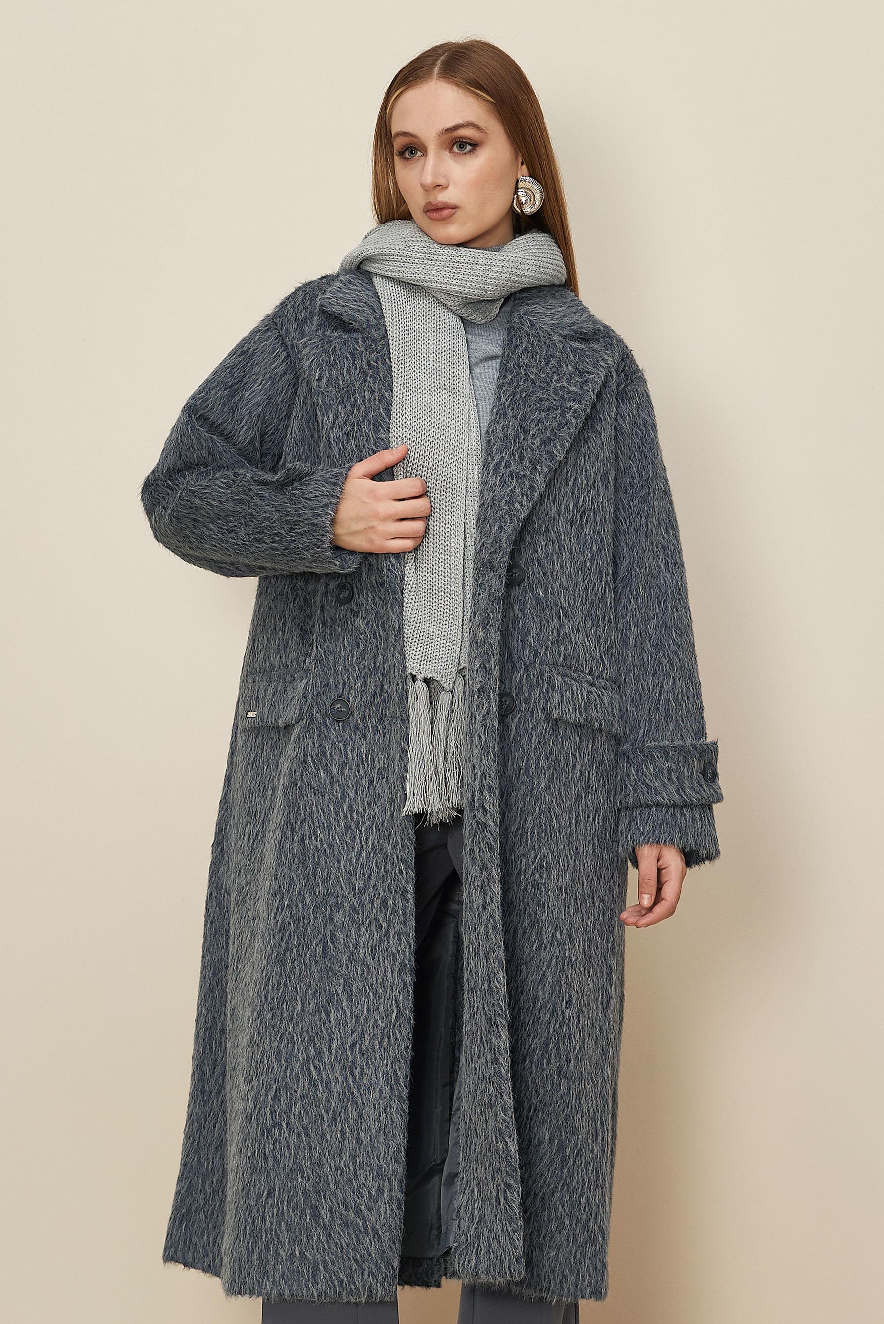 Tesettür giyim GRİ KAŞE KABAN 90623