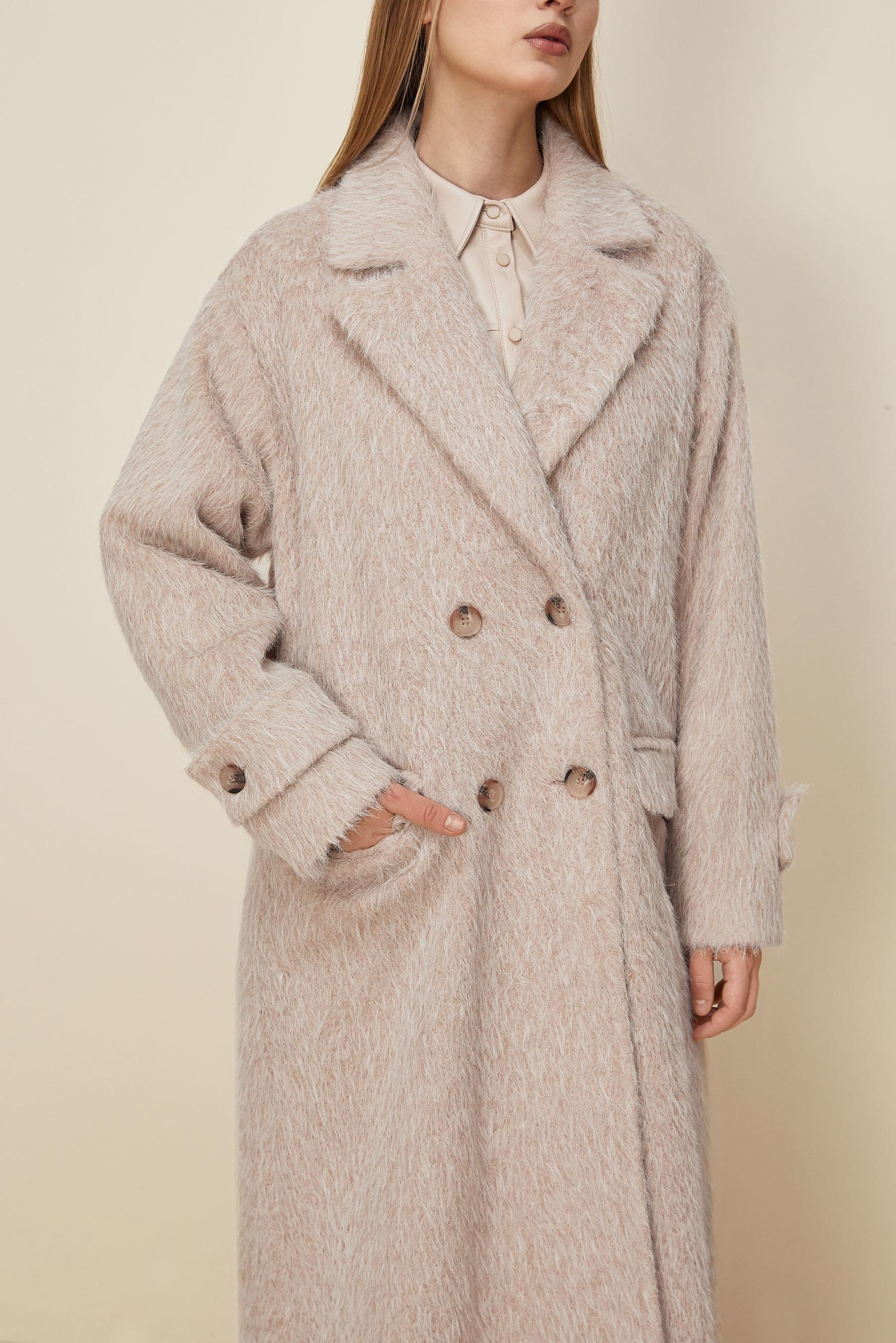 Tesettür giyim KUM KAŞE KABAN 90623