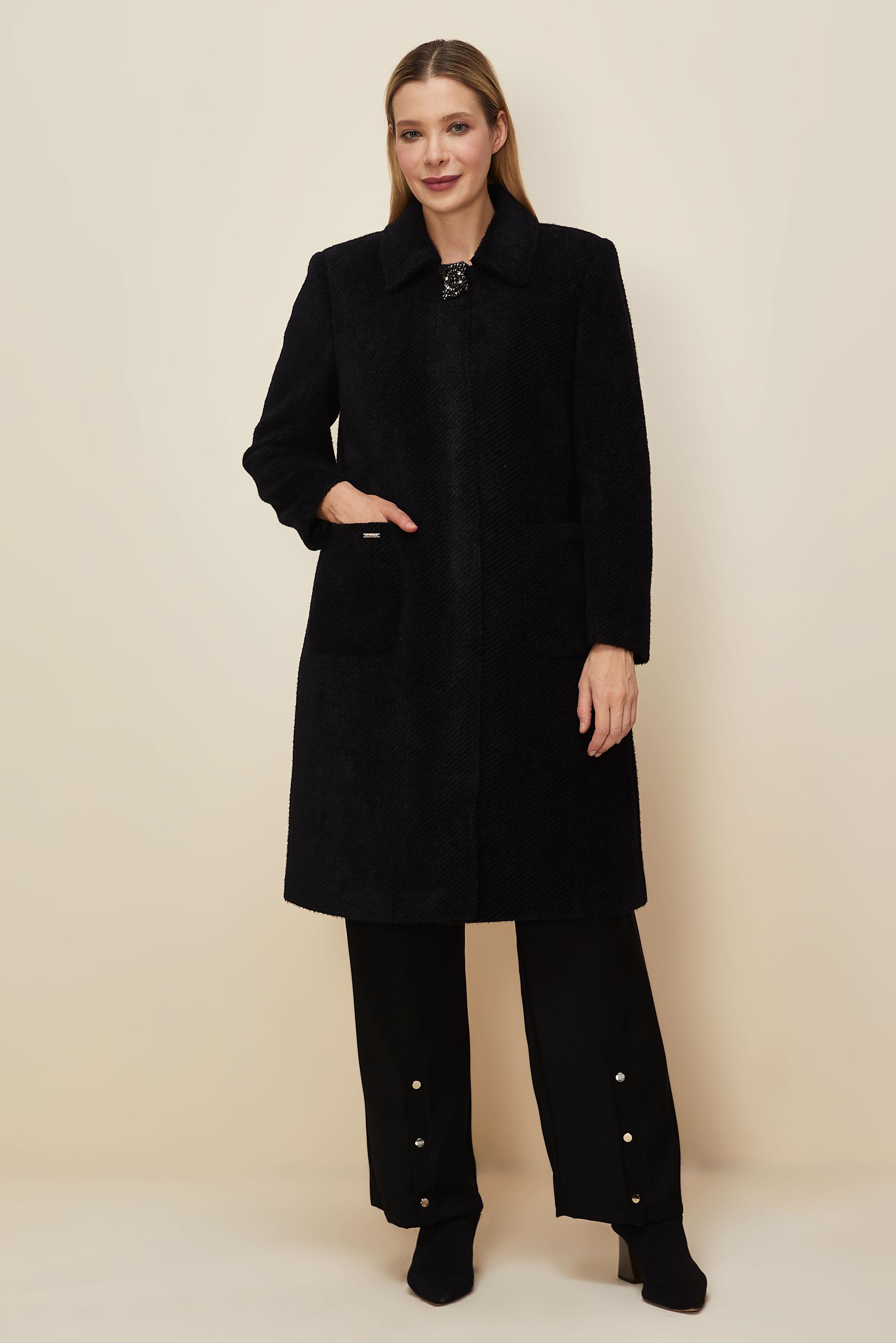 Vêtements hijab NOIR CACHE MANTEAU 90625