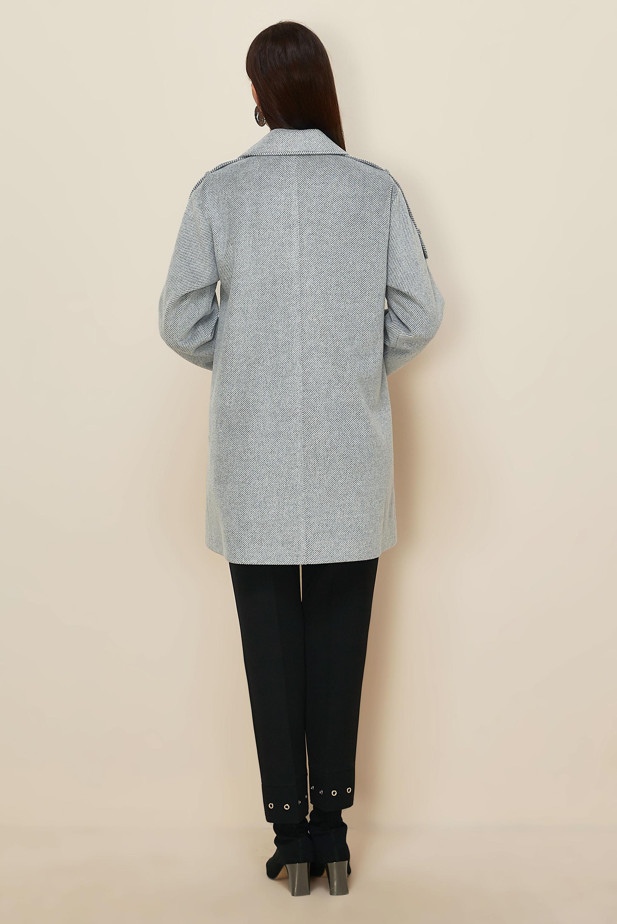 Tesettür giyim GRİ KAŞE KABAN 90626