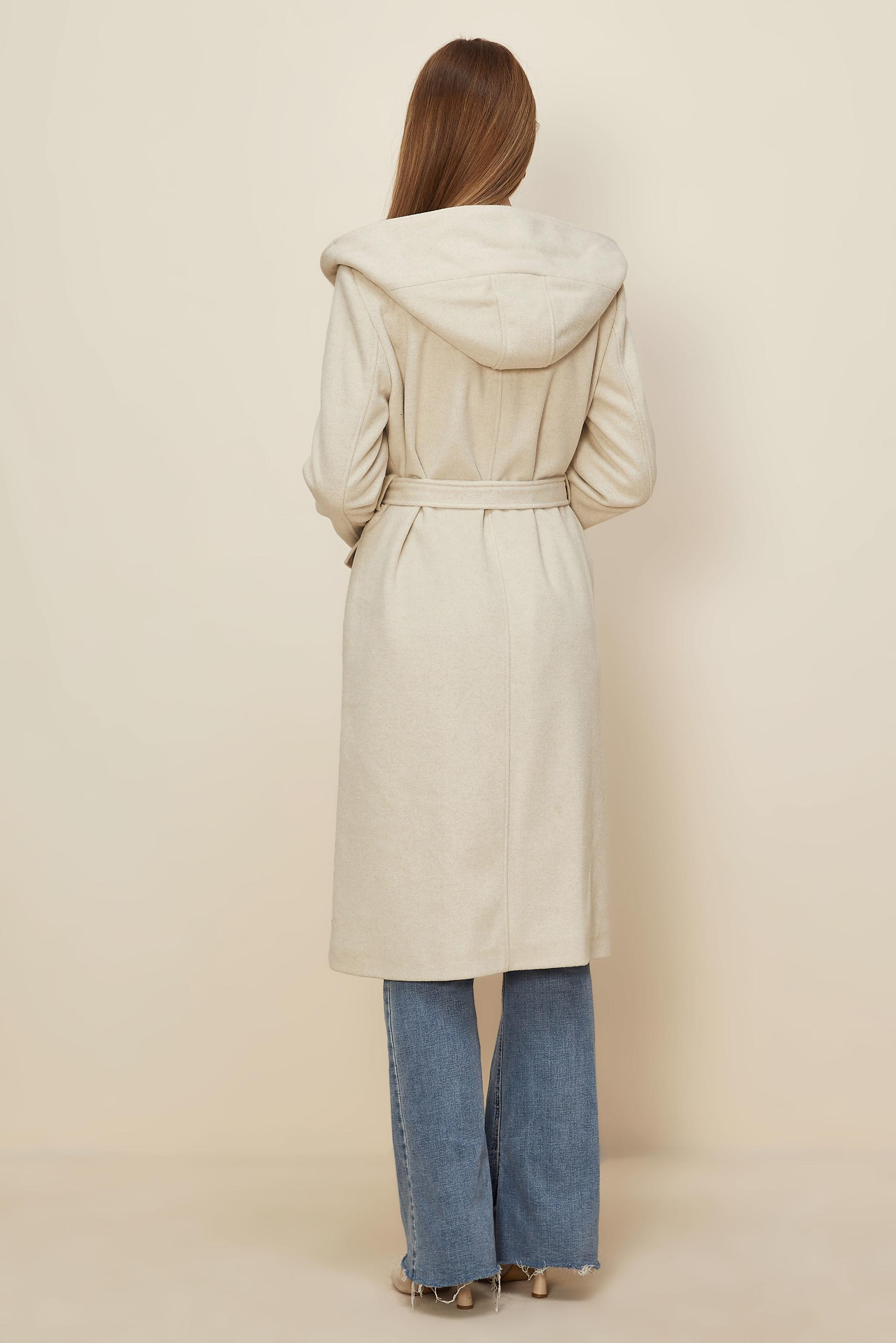 Tesettür giyim EKRU 90628 KASHA KABAN 38-44 TEK 40