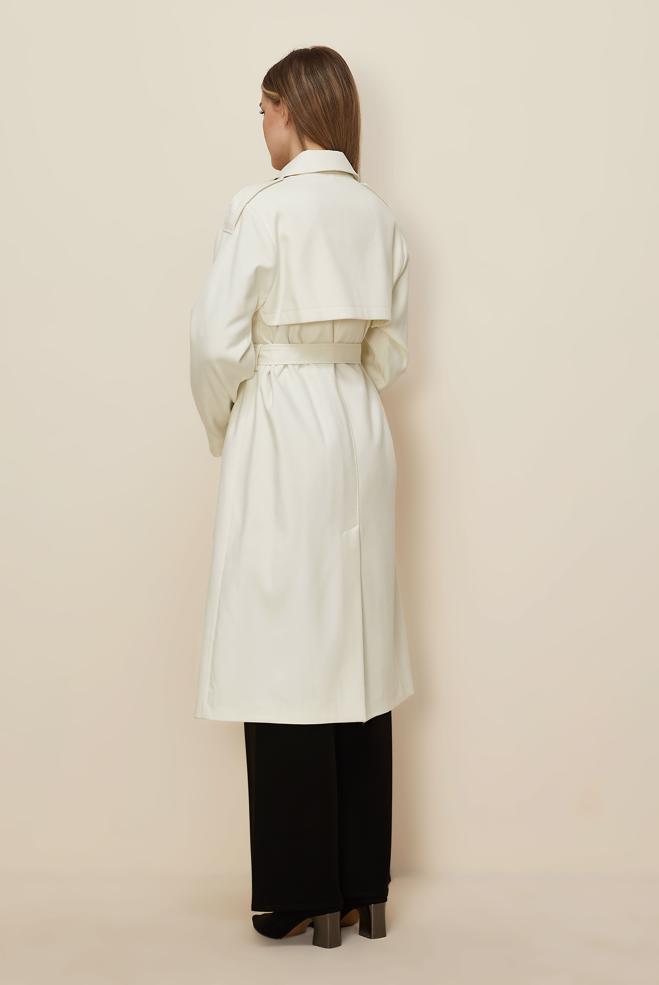 Tesettür giyim BEYAZ 90637 MOLLY KABAN 38-44 TEK 40 - ALVİNA