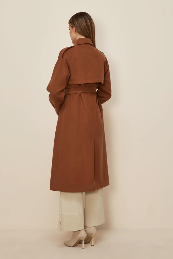 Tesettür giyim TURUNCU 90637 MOLLY KABAN 38-44 TEK 40 - ALVİNA