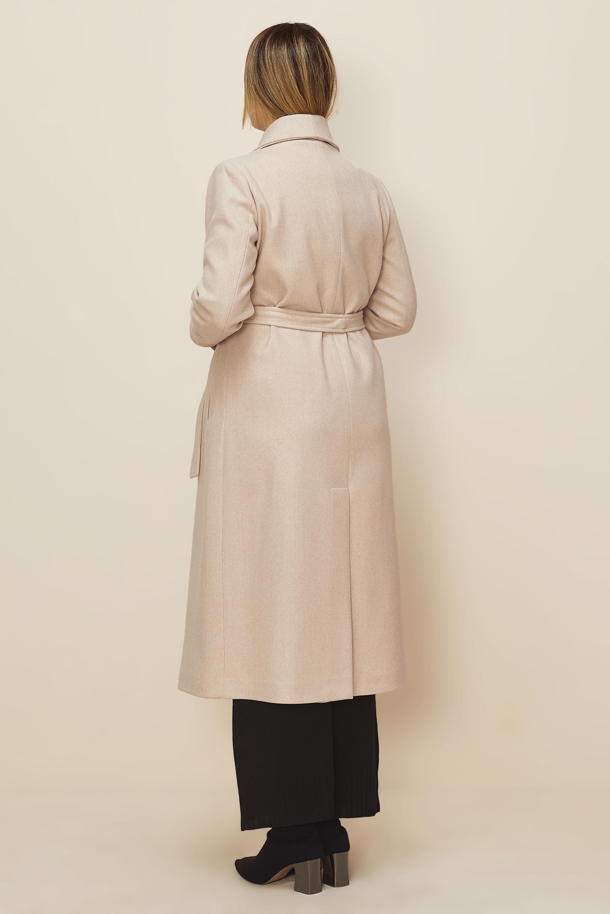 Vêtements hijab BEIGE MANTEAU CACHE CEINTURE 90643