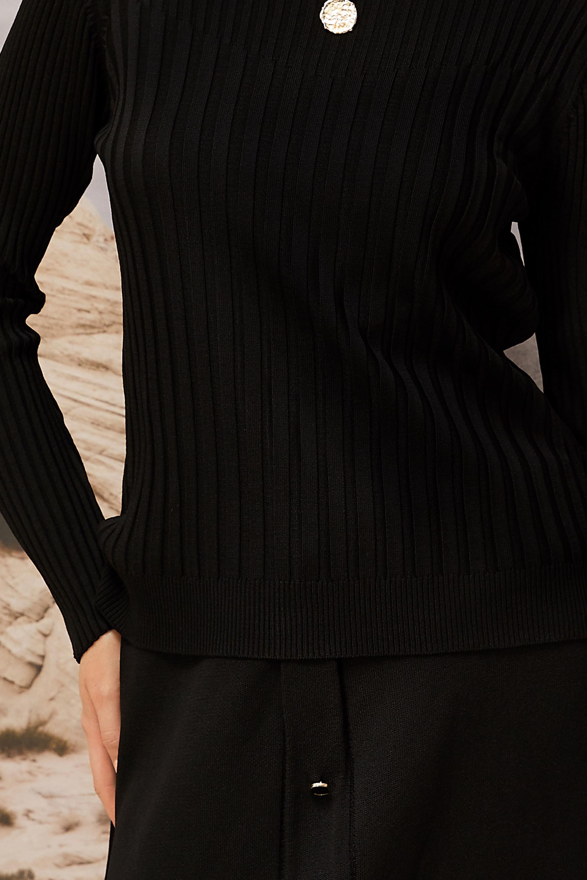 Tesettür giyim SİYAH TRİKO KAZAK 45878