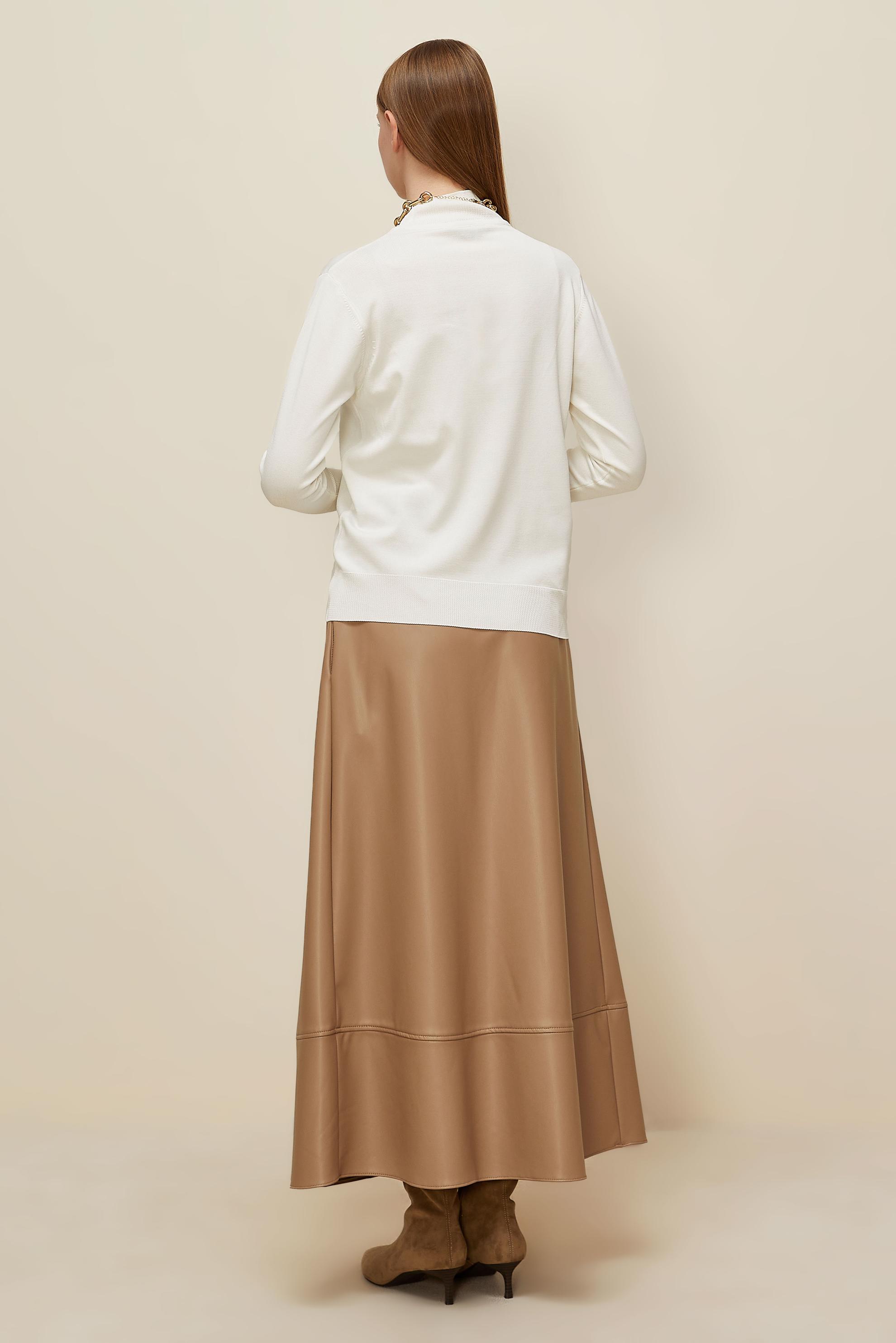 Hijab clothing WHITE KNITWEAR SWEATER 45882