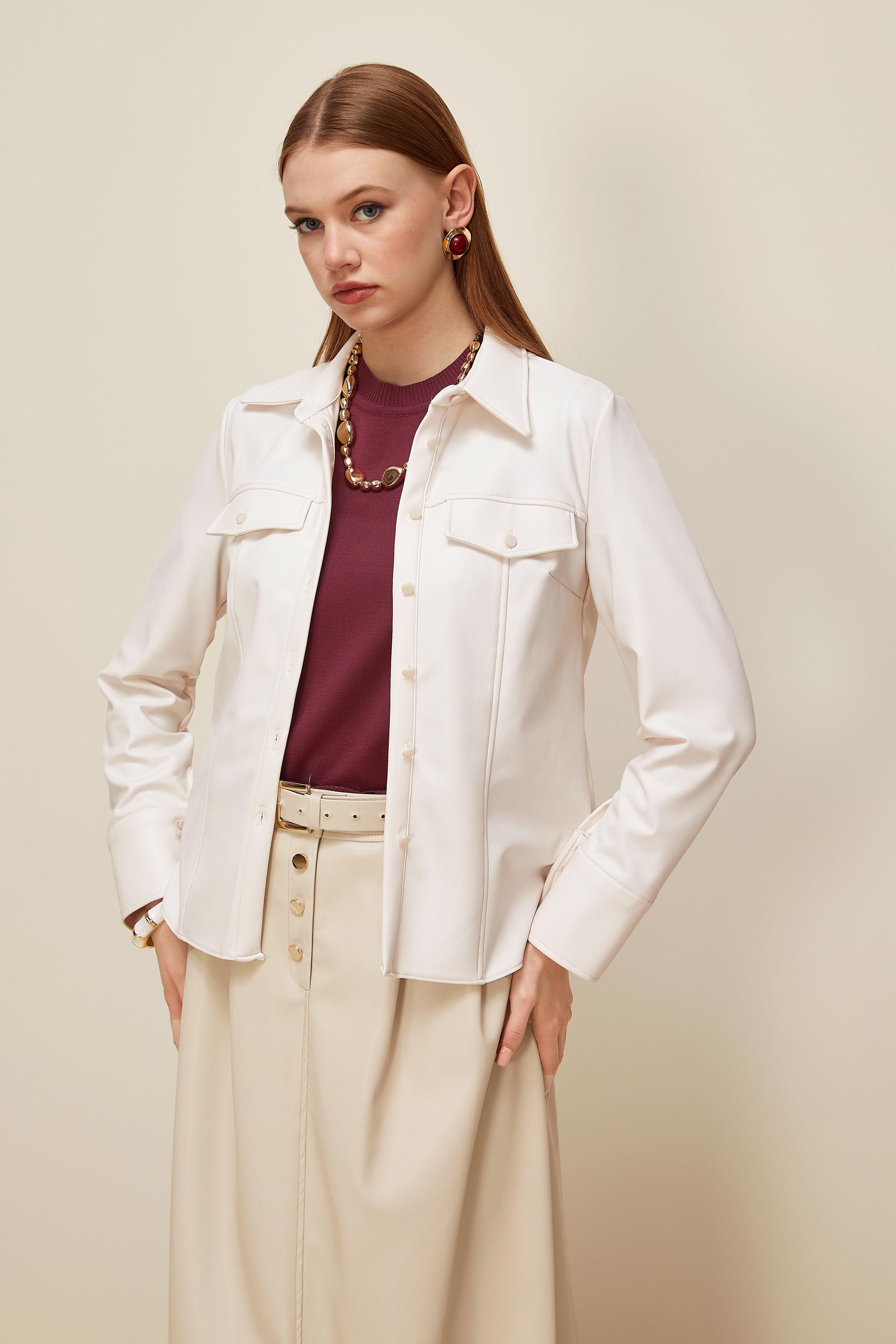 Tesettür giyim BORDO KISA KOLLU TRİKO KAZAK 45904