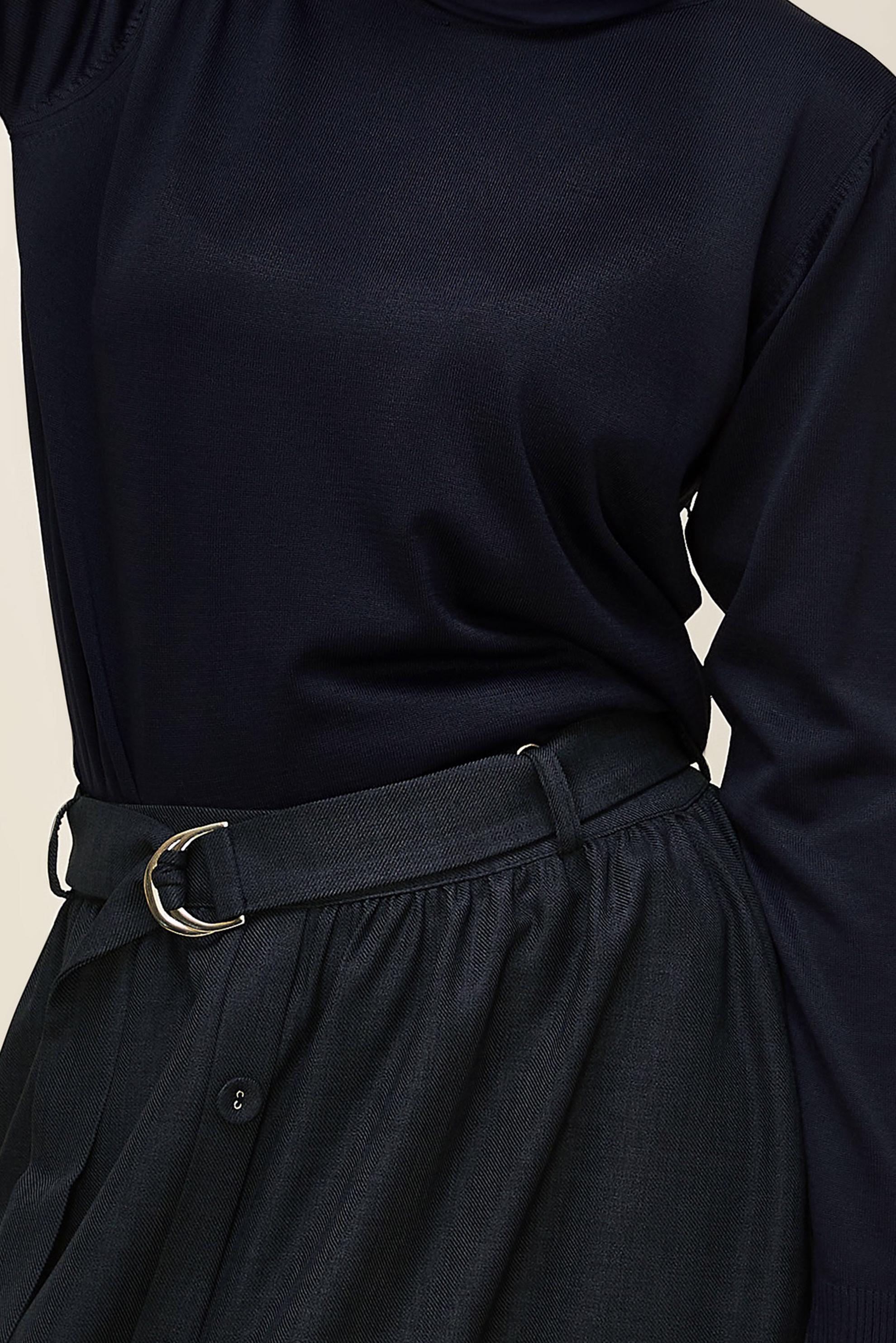 Tesettür giyim LACİVERT TRİKO KAZAK 45905