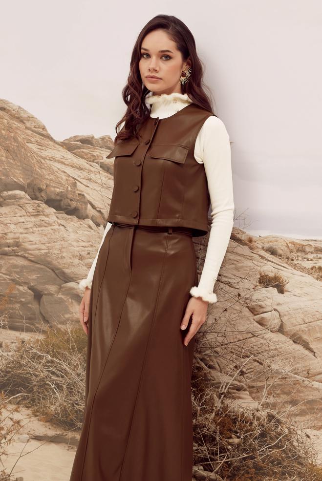 Hijab clothing WHITE GEM DETAILED KNITWEAR SWEATER 45928 - ALVİNA