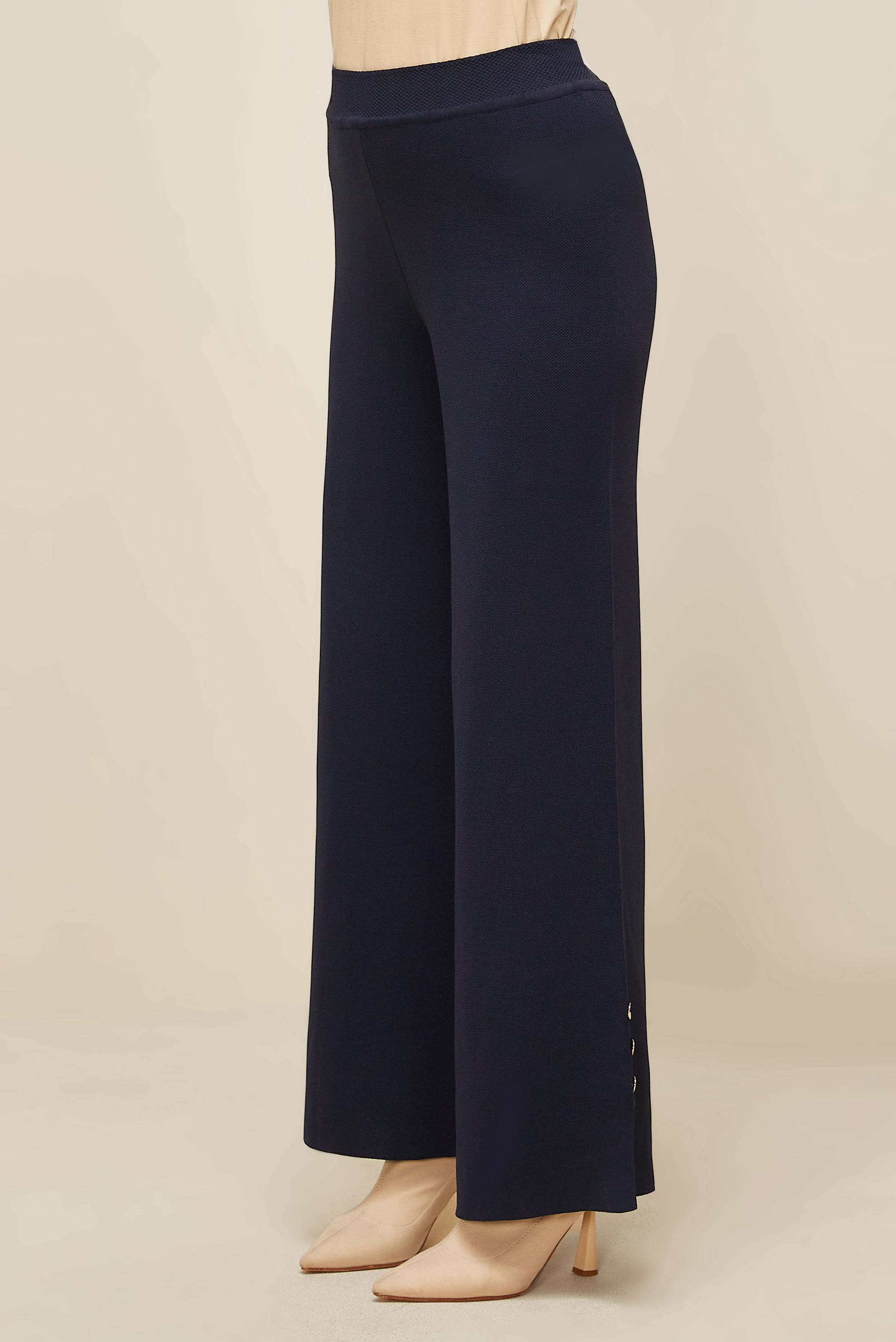 Vêtements hijab BLEU MARINE PANTALON EN MAILLE 70900
