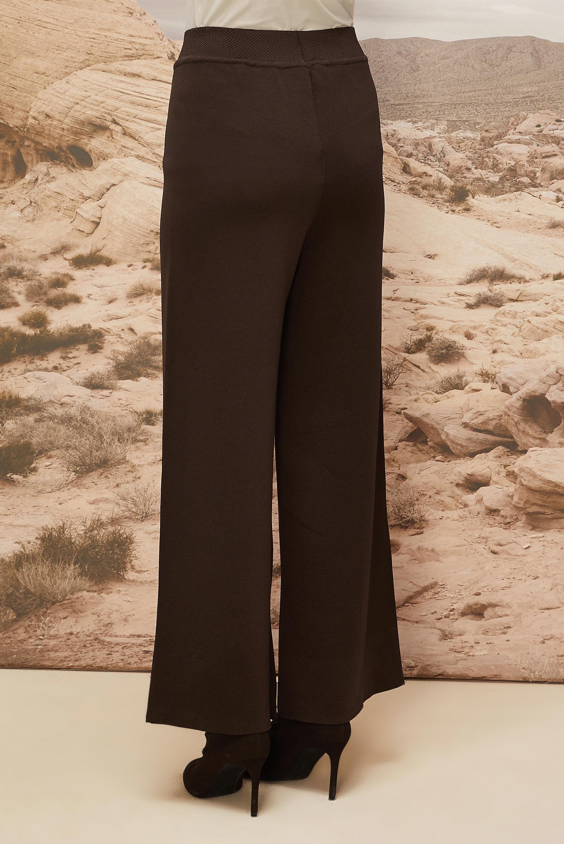 Vêtements hijab BRUN PANTALON EN MAILLE 70901