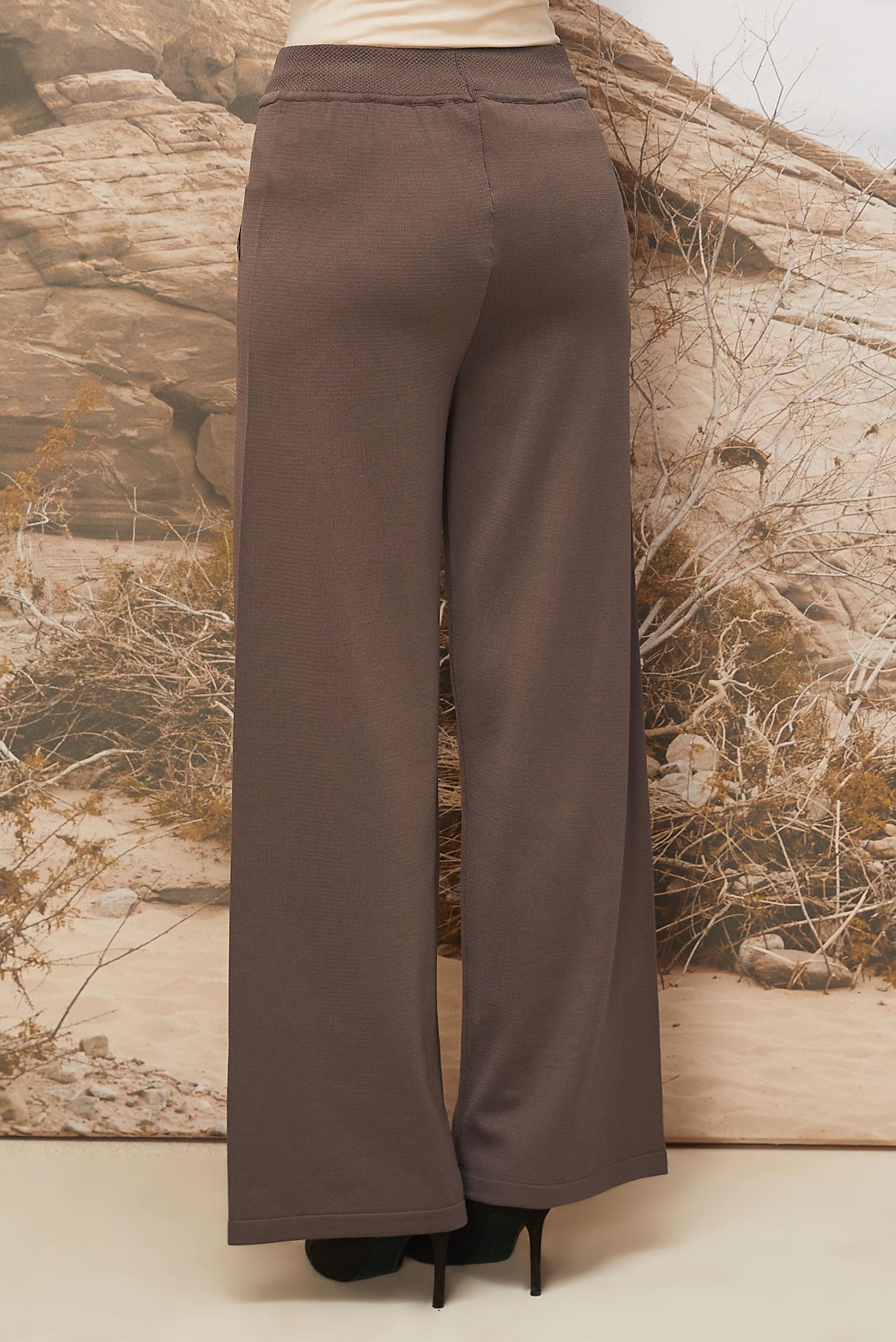 Tesettür giyim KAHVE TRİKO PANTOLON 70902