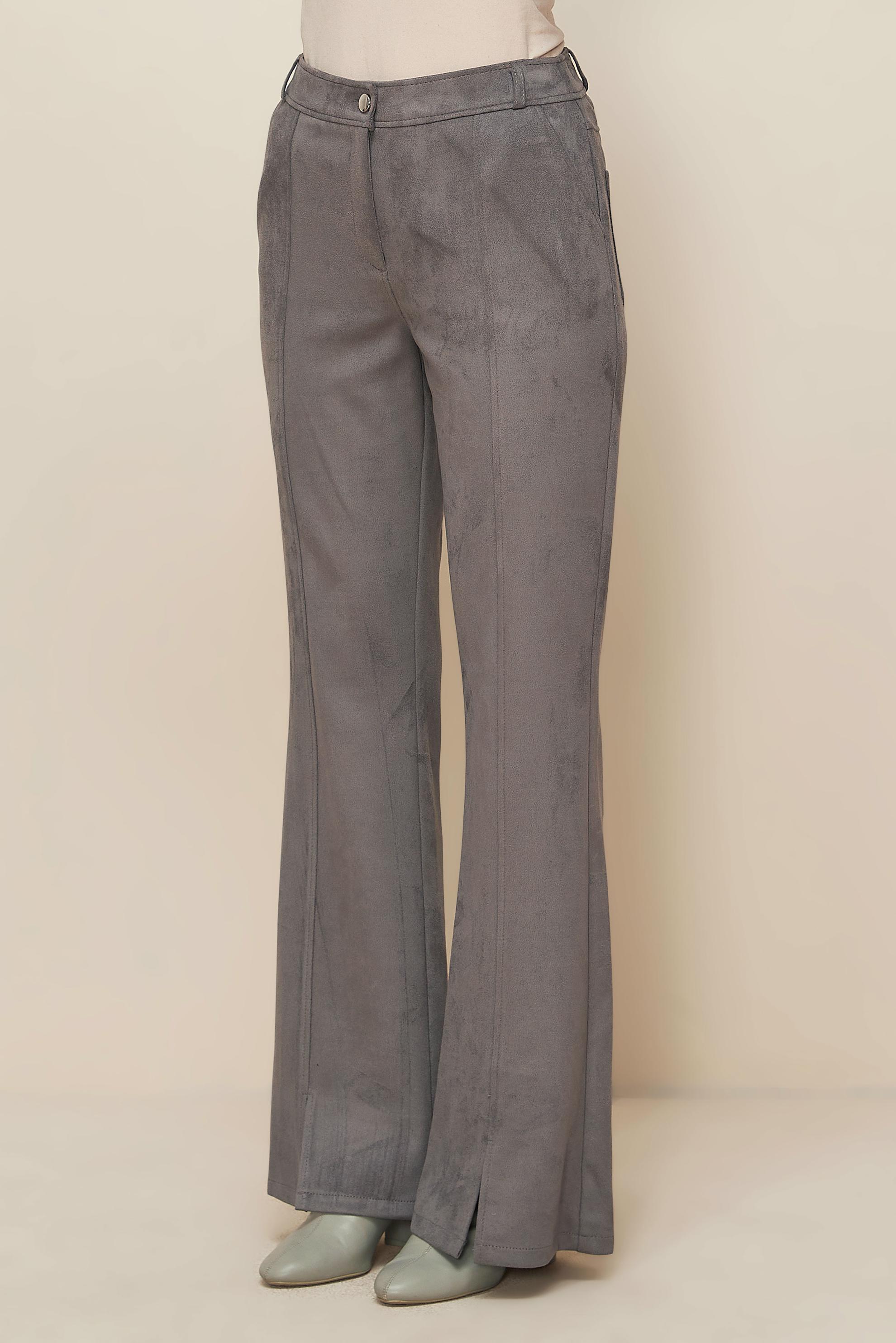 Tesettür giyim GRİ 70904 EDNA PANTOLON 38-46 TEK40