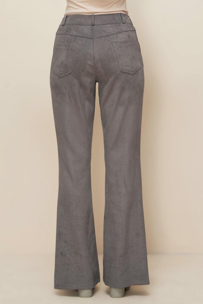 Tesettür giyim GRİ 70904 EDNA PANTOLON 38-46 TEK40 - ALVİNA