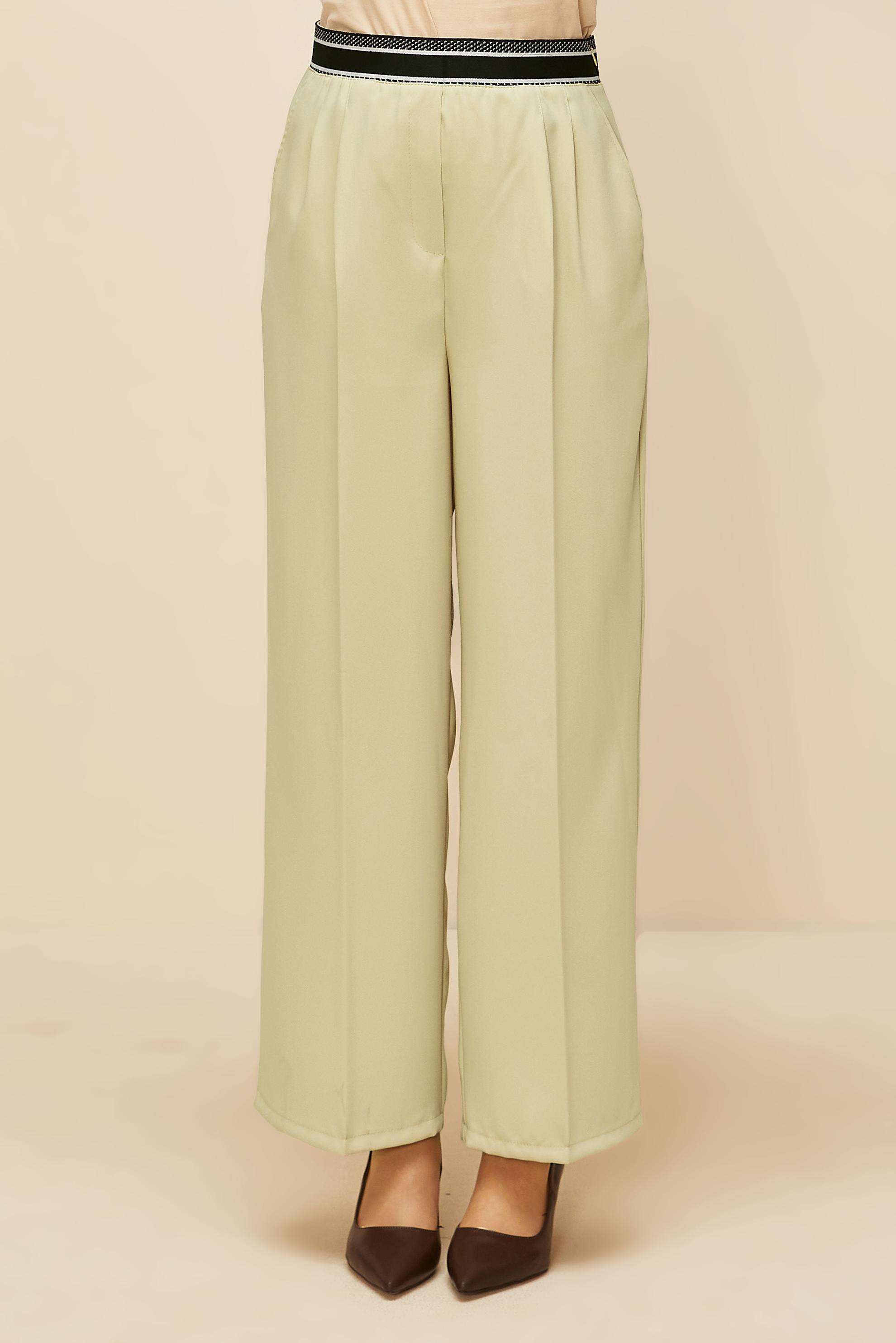 Vêtements hijab BEIGE PANTALON TAILLE ÉLASTIQUE 70905
