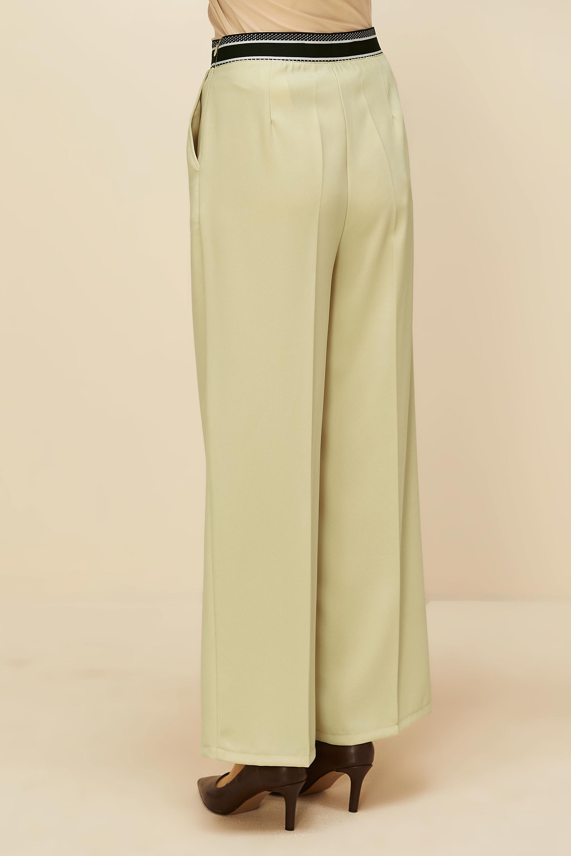 Vêtements hijab BEIGE PANTALON TAILLE ÉLASTIQUE 70905