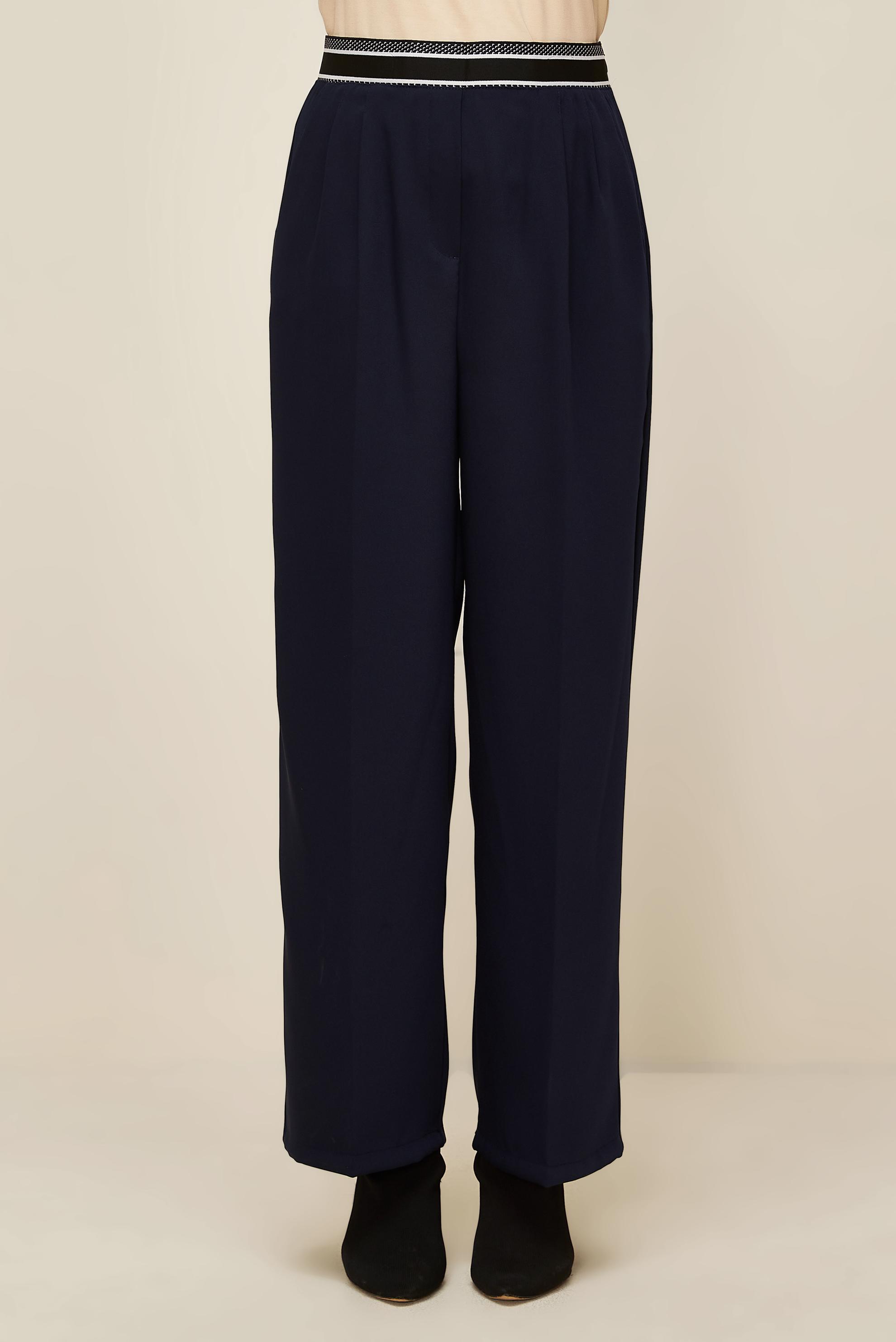 Vêtements hijab BLEU MARINE PANTALON TAILLE ÉLASTIQUE 70905