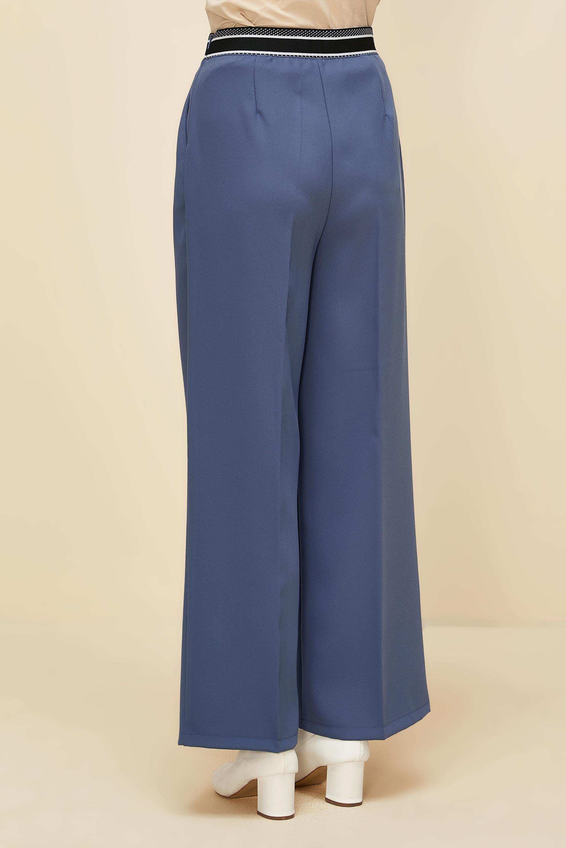 Vêtements hijab BLEU MARINE PANTALON TAILLE ÉLASTIQUE 70905