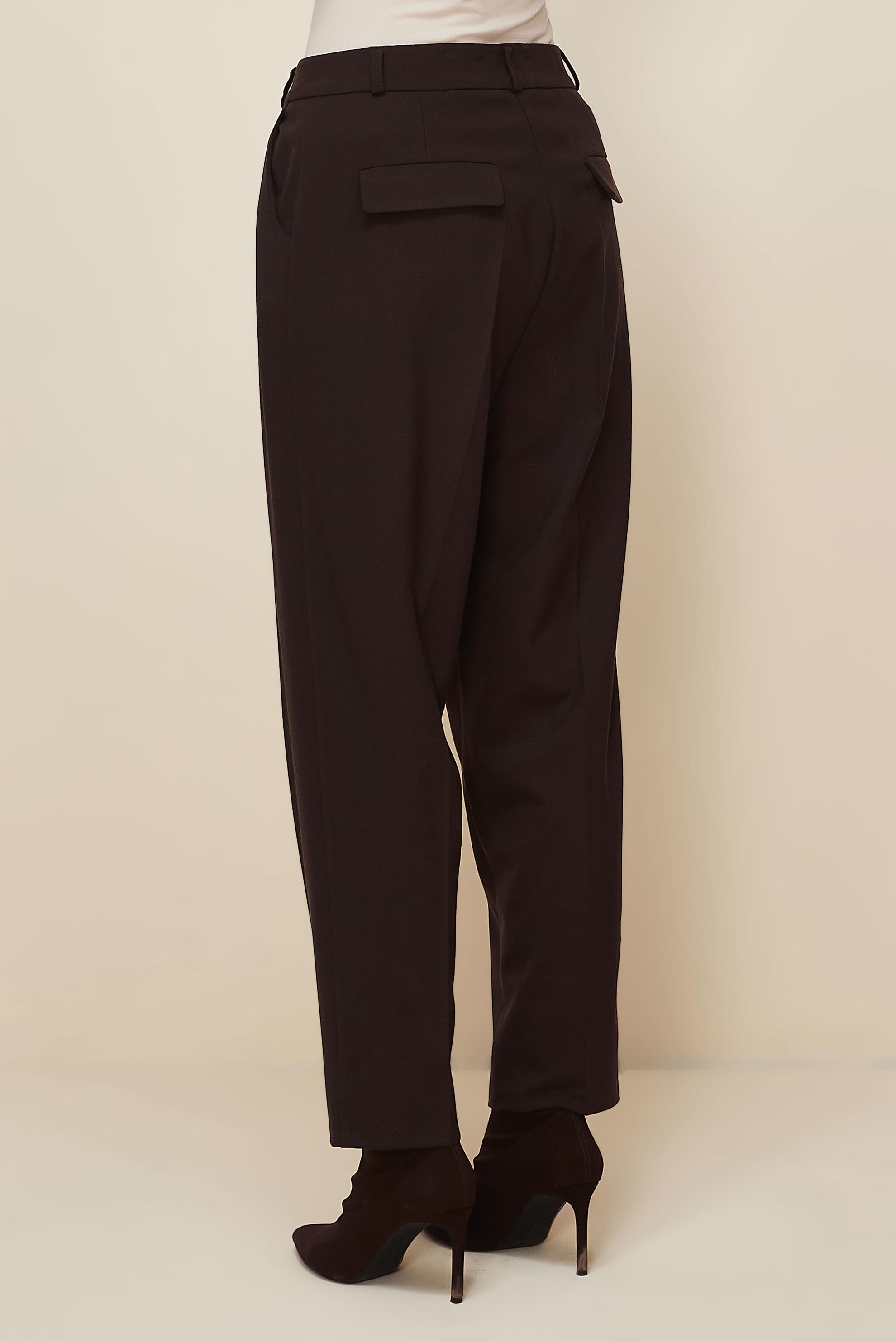 Tesettür giyim KAHVE CEP DETAYLI PANTOLON 70907